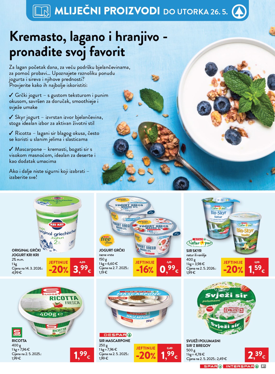 spar - Novi SPAR katalog od srijede, 20.05.2026 do utorka, 26.05.2026 - page: 20