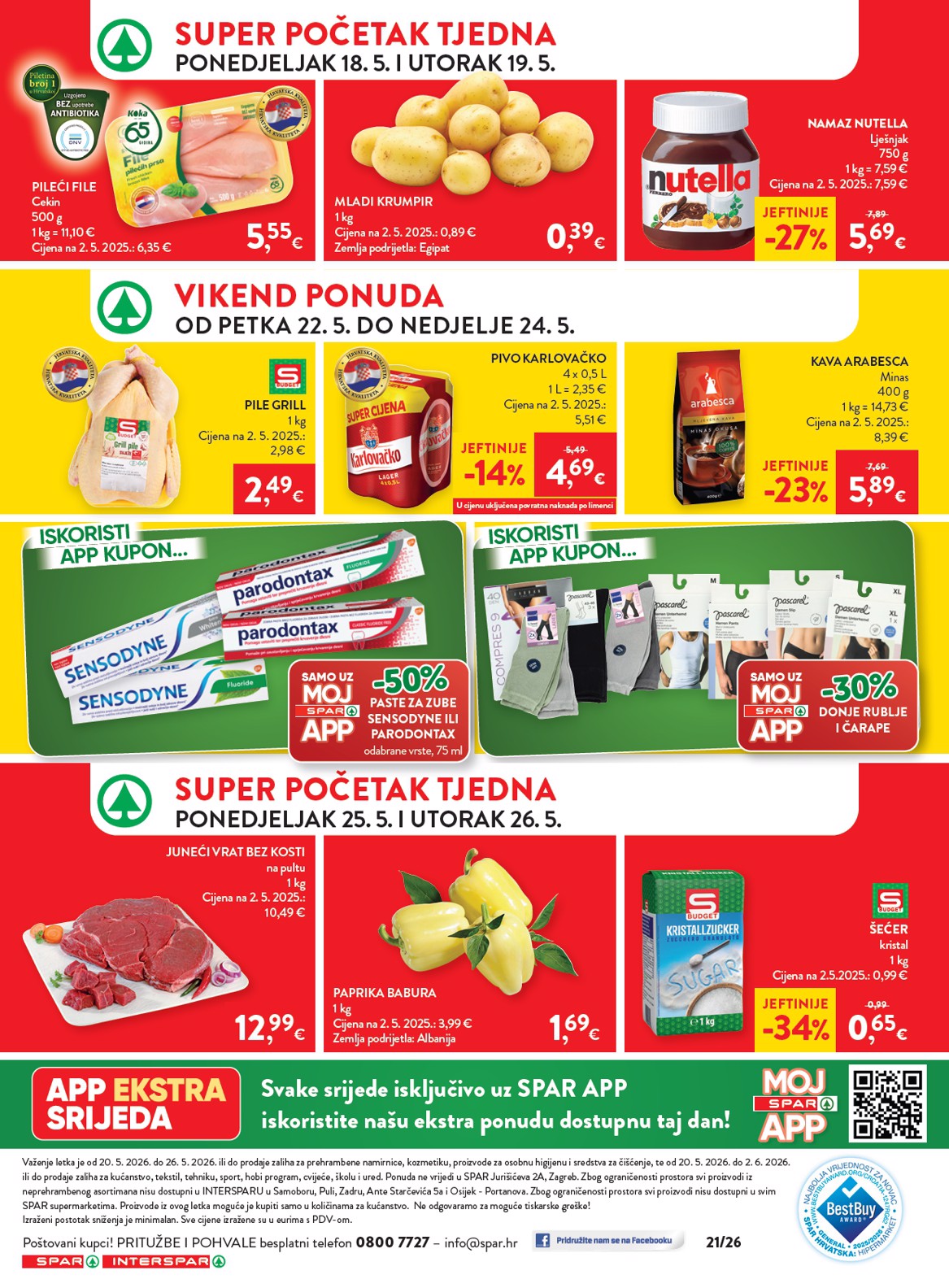 spar - Novi SPAR katalog od srijede, 20.05.2026 do utorka, 26.05.2026 - page: 43