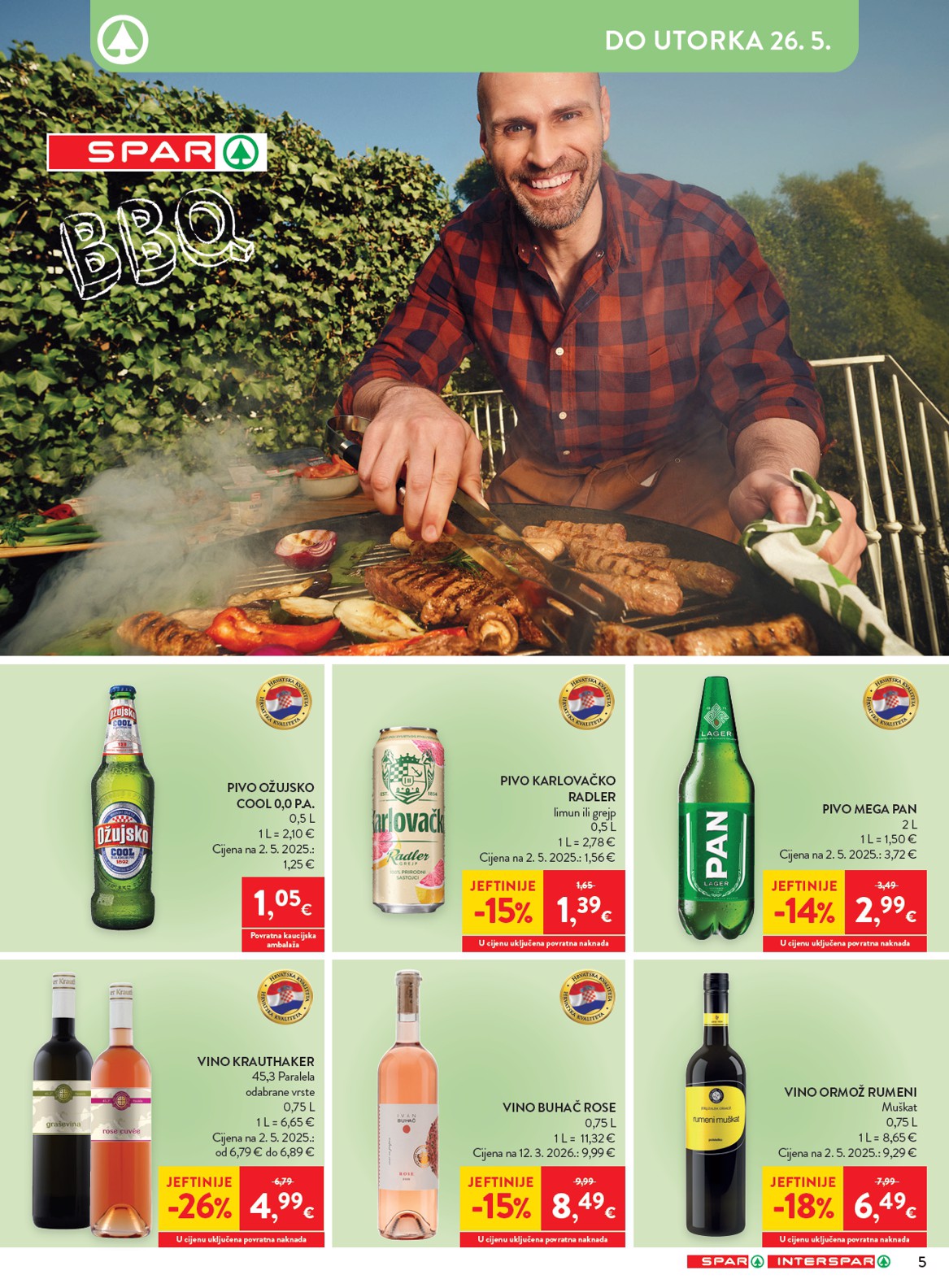 spar - Novi SPAR katalog od srijede, 20.05.2026 do utorka, 26.05.2026 - page: 5