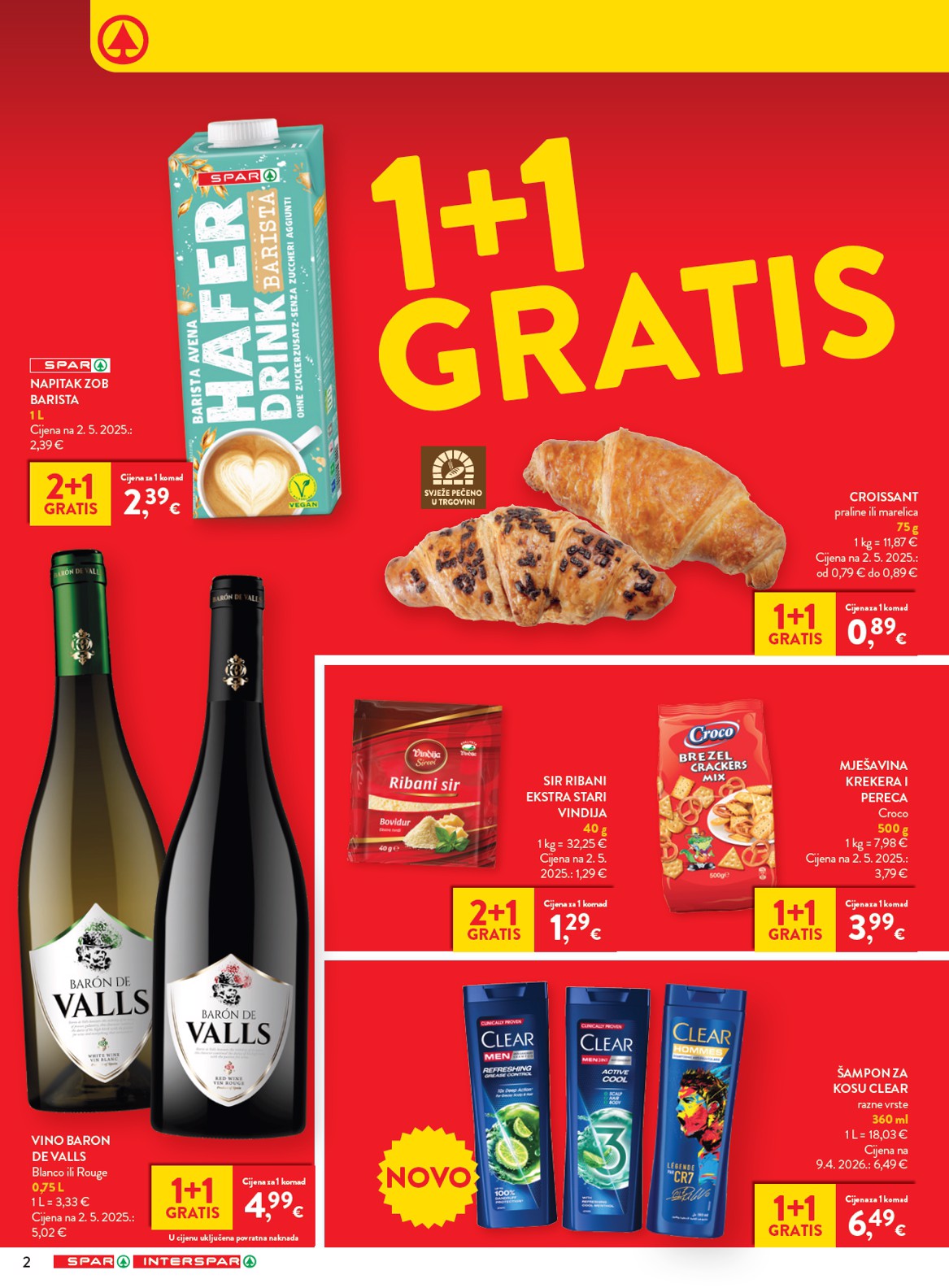 spar - Novi SPAR katalog od srijede, 20.05.2026 do utorka, 26.05.2026 - page: 2