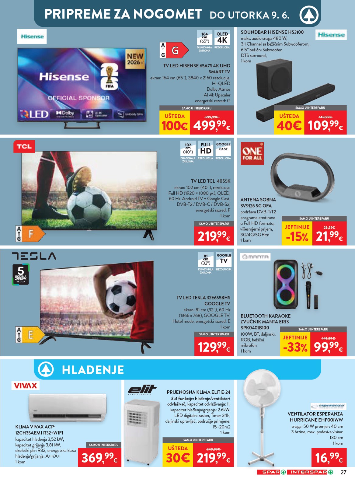 spar - Novi SPAR katalog od srijede, 27.05.2026 do utorka, 02.06.2026 - page: 40
