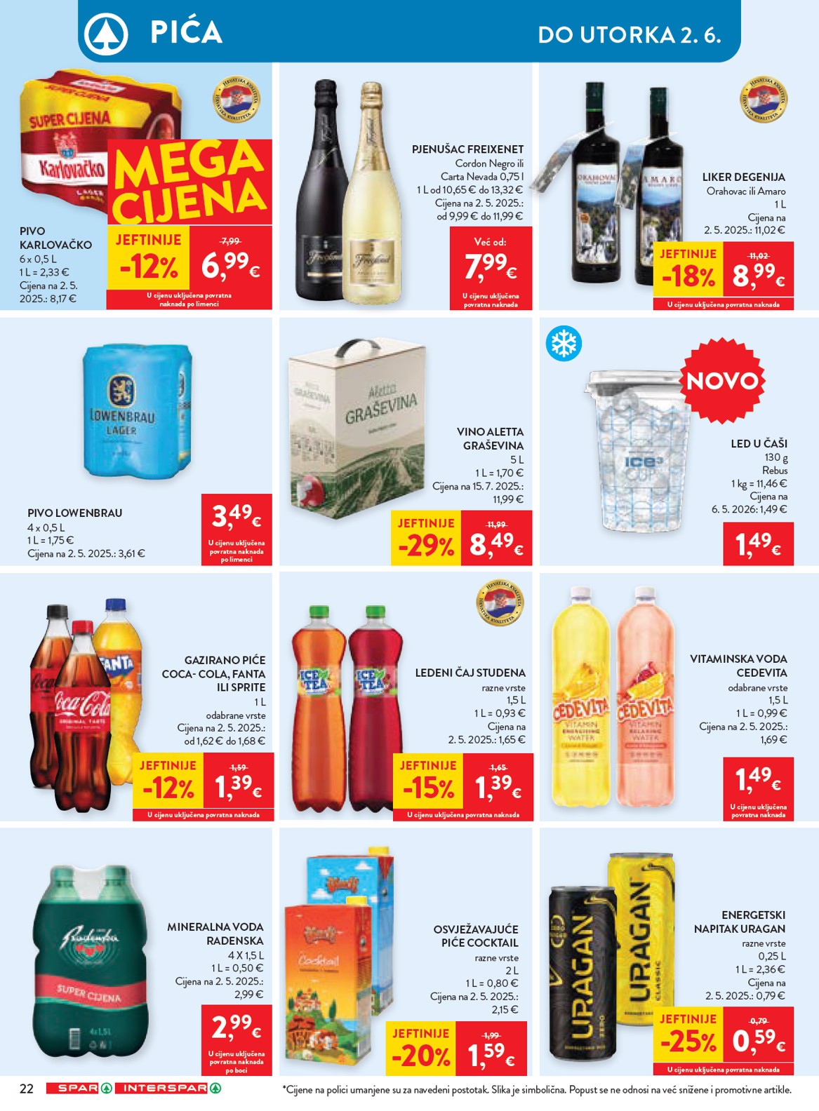 spar - Novi SPAR katalog od srijede, 27.05.2026 do utorka, 02.06.2026 - page: 32