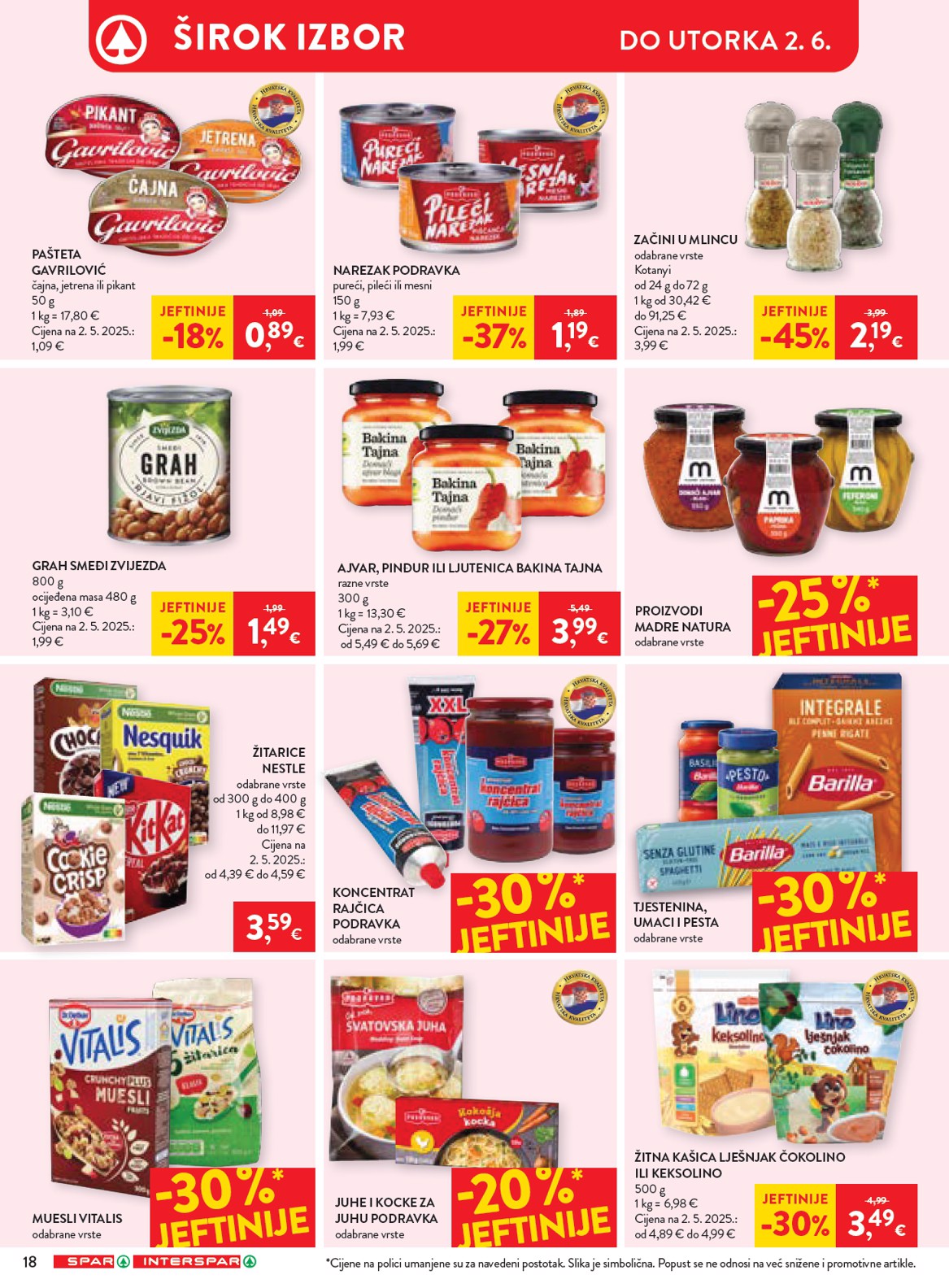 spar - Novi SPAR katalog od srijede, 27.05.2026 do utorka, 02.06.2026 - page: 25