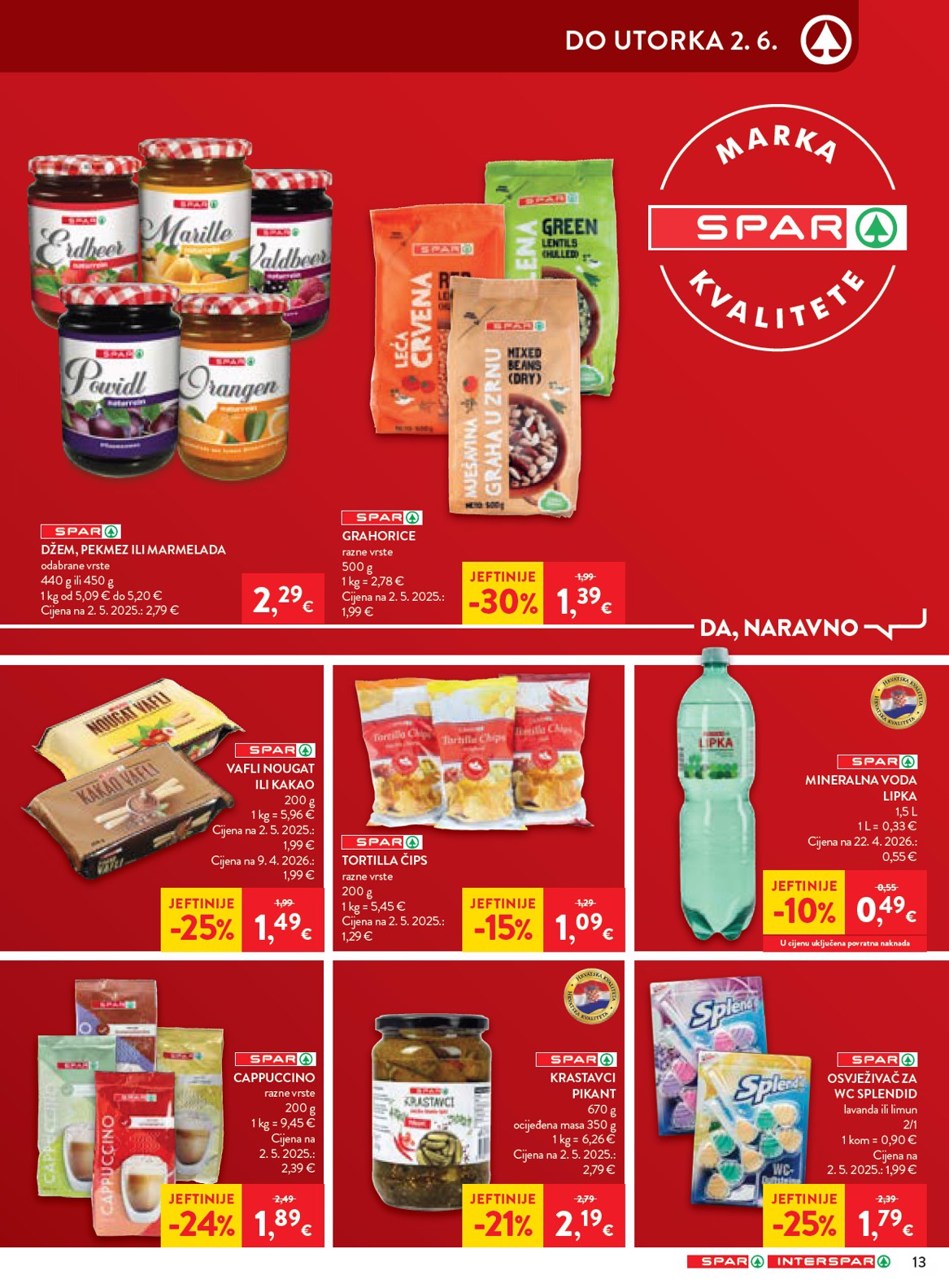 spar - Novi SPAR katalog od srijede, 27.05.2026 do utorka, 02.06.2026 - page: 15
