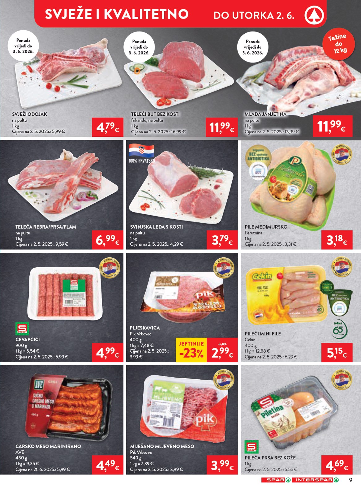spar - Novi SPAR katalog od srijede, 27.05.2026 do utorka, 02.06.2026 - page: 9