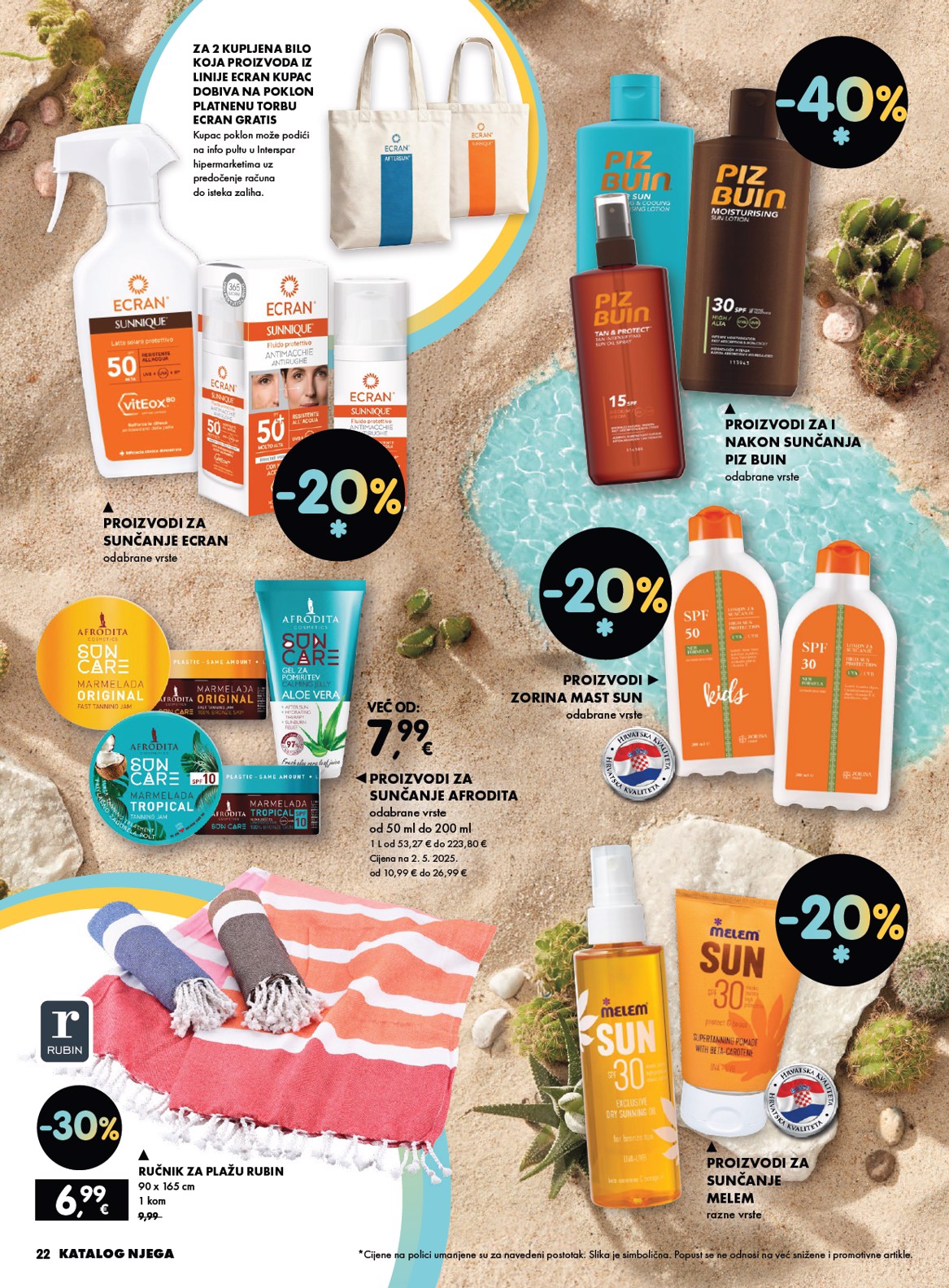 spar - Aktualni katalog INTERSPAR - Njega od četvrtka, 04.06.2026 do srijede, 17.06.2026 - page: 22