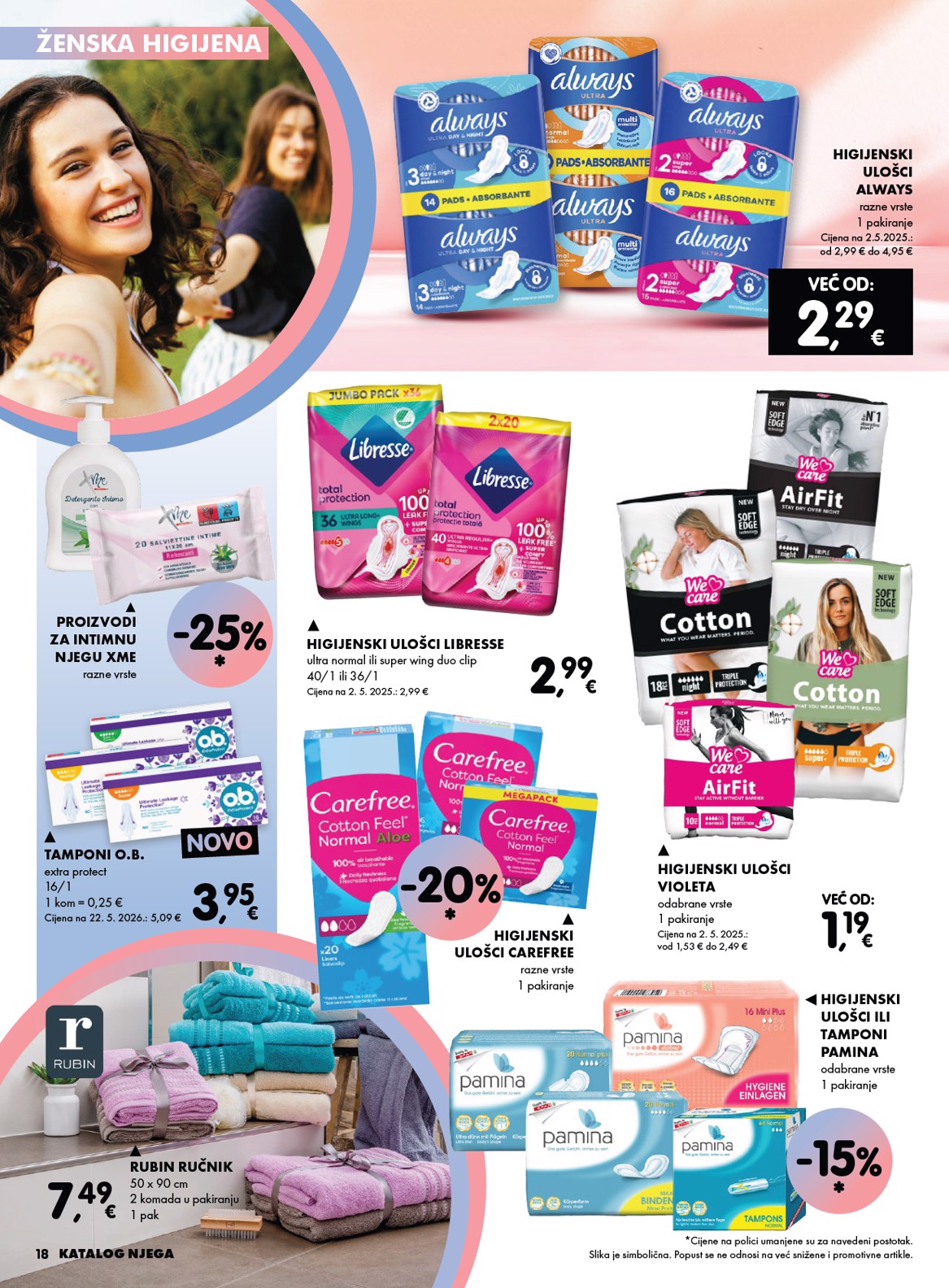spar - Aktualni katalog INTERSPAR - Njega od četvrtka, 04.06.2026 do srijede, 17.06.2026 - page: 18