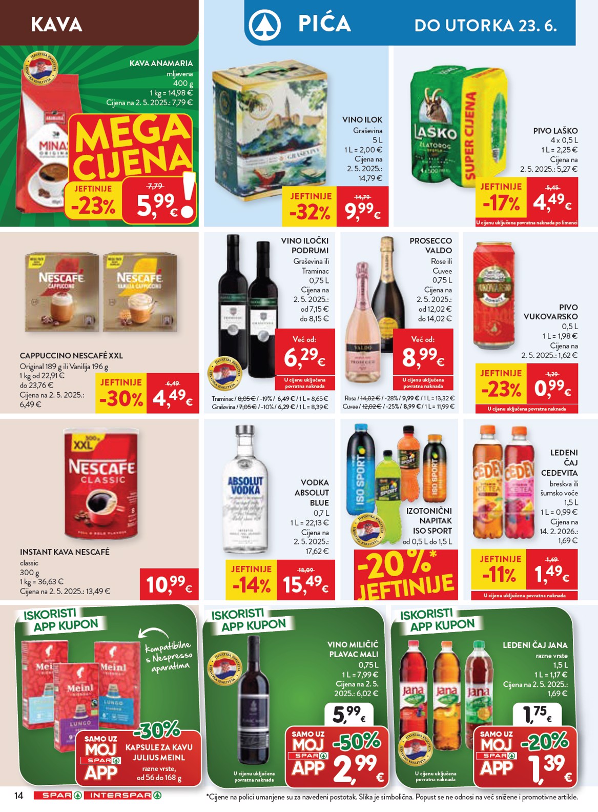 spar - Novi SPAR katalog od srijede, 17.06.2026 do utorka, 23.06.2026 - page: 25