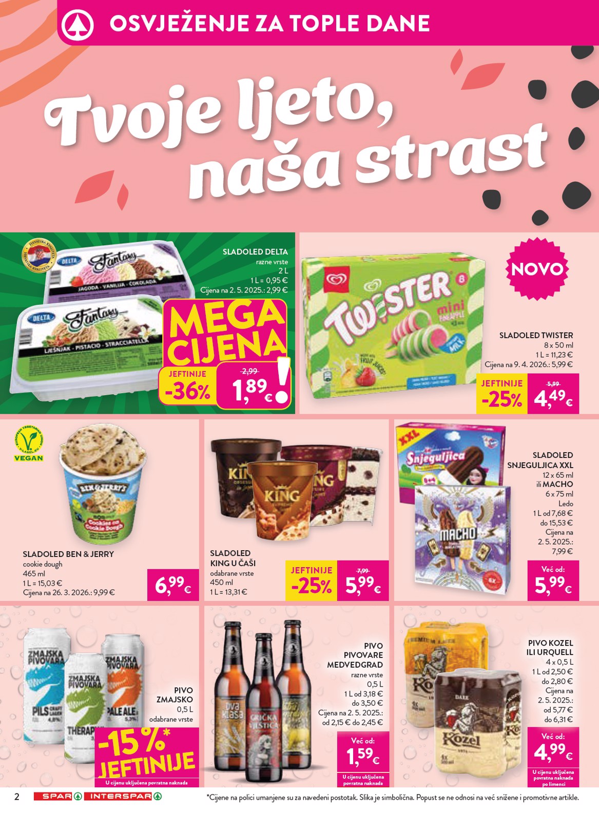 spar - Novi SPAR katalog od srijede, 17.06.2026 do utorka, 23.06.2026 - page: 2
