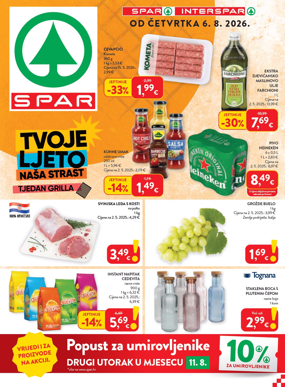 spar - Novi SPAR katalog od četvrtka, 06.08.2026 do utorka, 11.08.2026