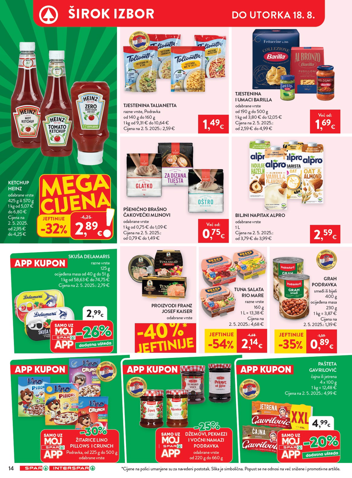 spar - Novi SPAR katalog od srijede, 12.08.2026 do utorka, 18.08.2026 - page: 15