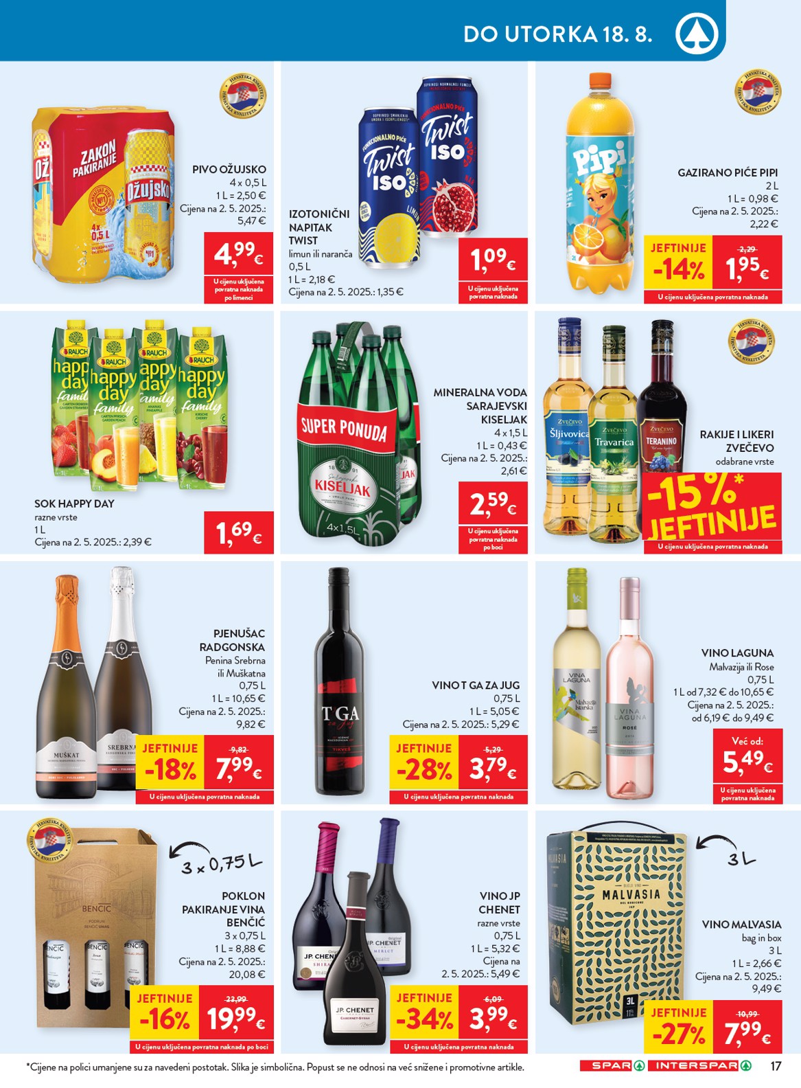 spar - Novi SPAR katalog od srijede, 12.08.2026 do utorka, 18.08.2026 - page: 27