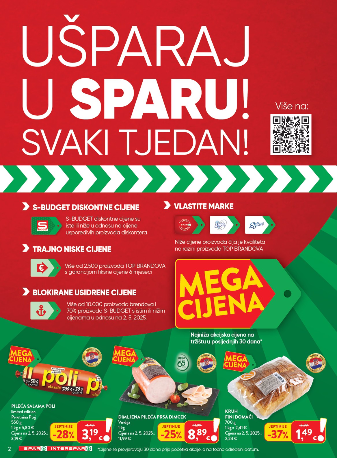 spar - Novi SPAR katalog od srijede, 19.08.2026 do utorka, 25.08.2026 - page: 2