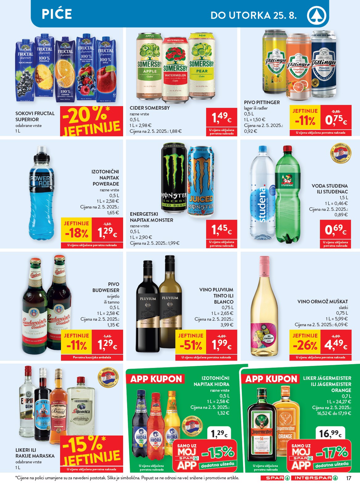 spar - Novi SPAR katalog od srijede, 19.08.2026 do utorka, 25.08.2026 - page: 23