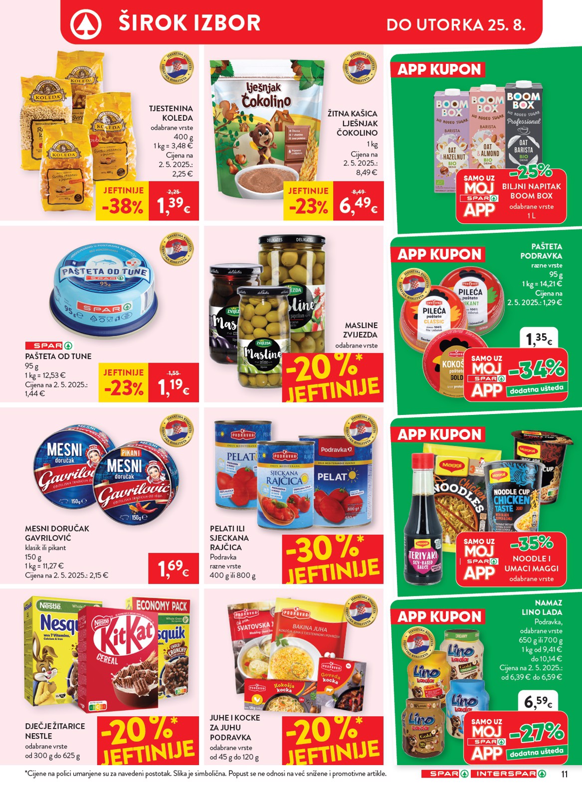 spar - Novi SPAR katalog od srijede, 19.08.2026 do utorka, 25.08.2026 - page: 13