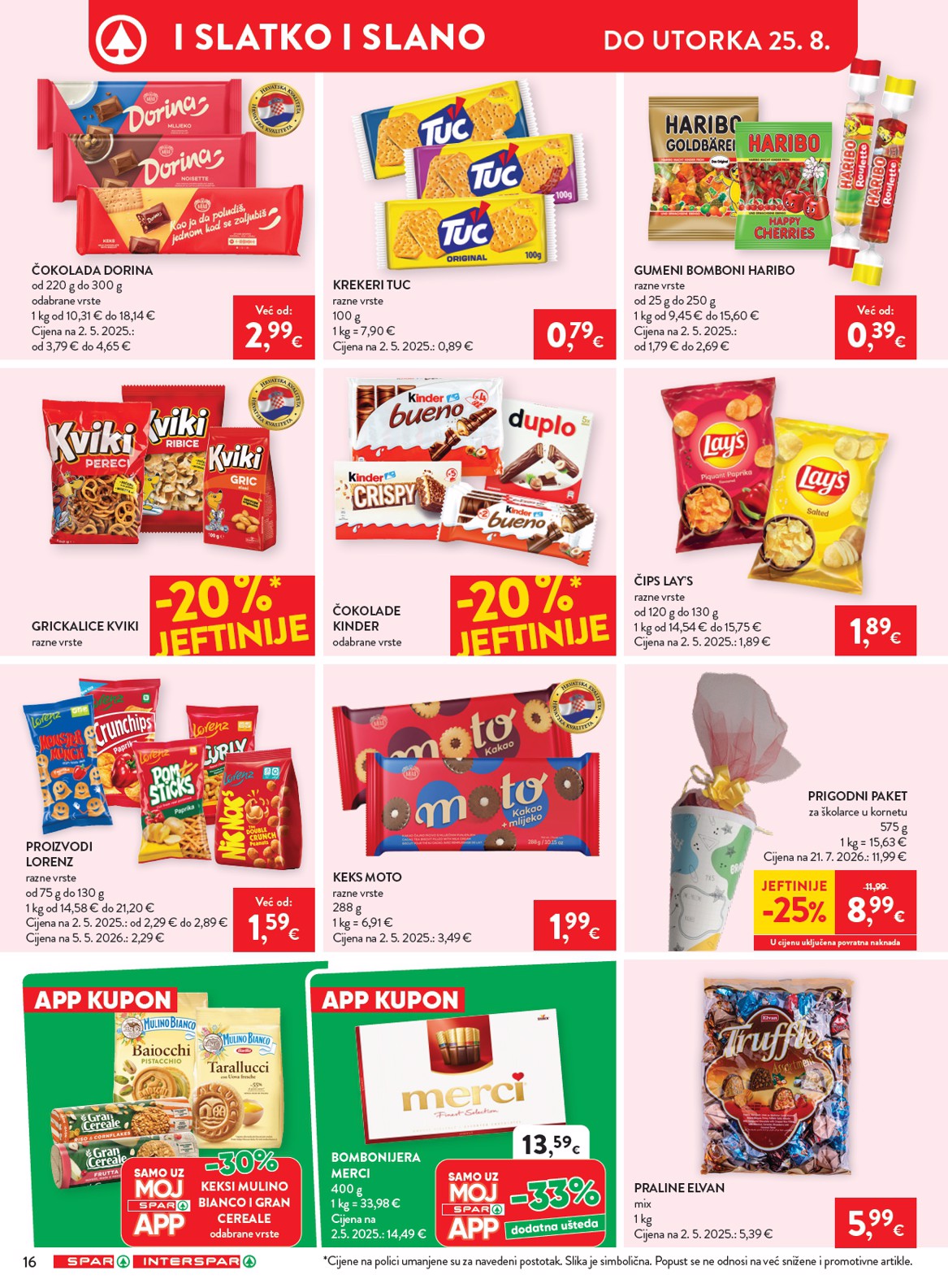 spar - Novi SPAR katalog od srijede, 19.08.2026 do utorka, 25.08.2026 - page: 22