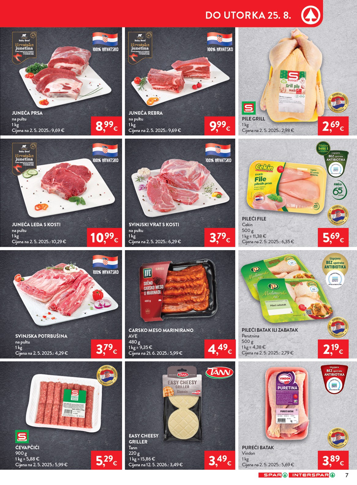 spar - Novi SPAR katalog od srijede, 19.08.2026 do utorka, 25.08.2026 - page: 7