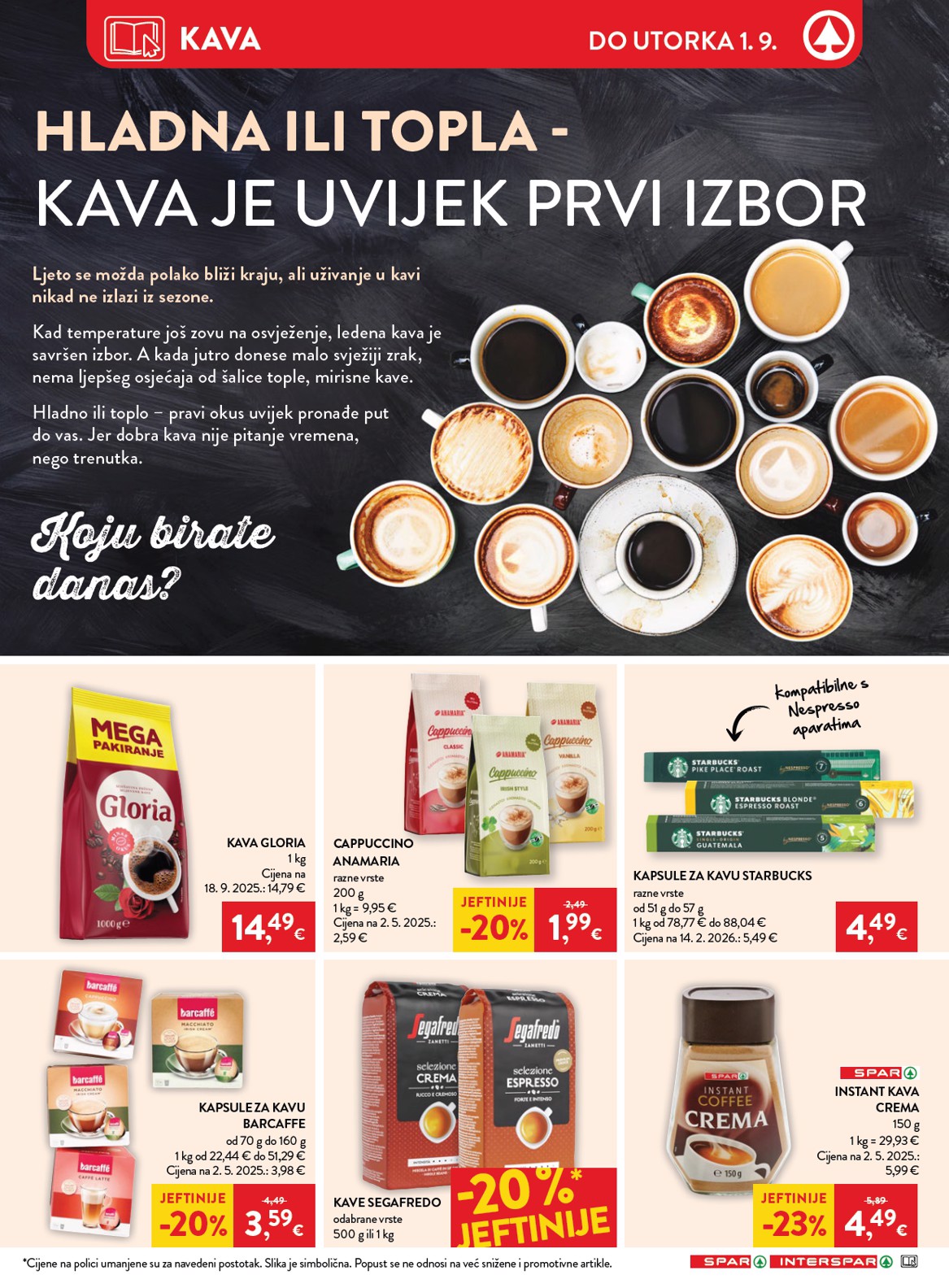 spar - Novi SPAR katalog od srijede, 26.08.2026 do utorka, 01.09.2026 - page: 24