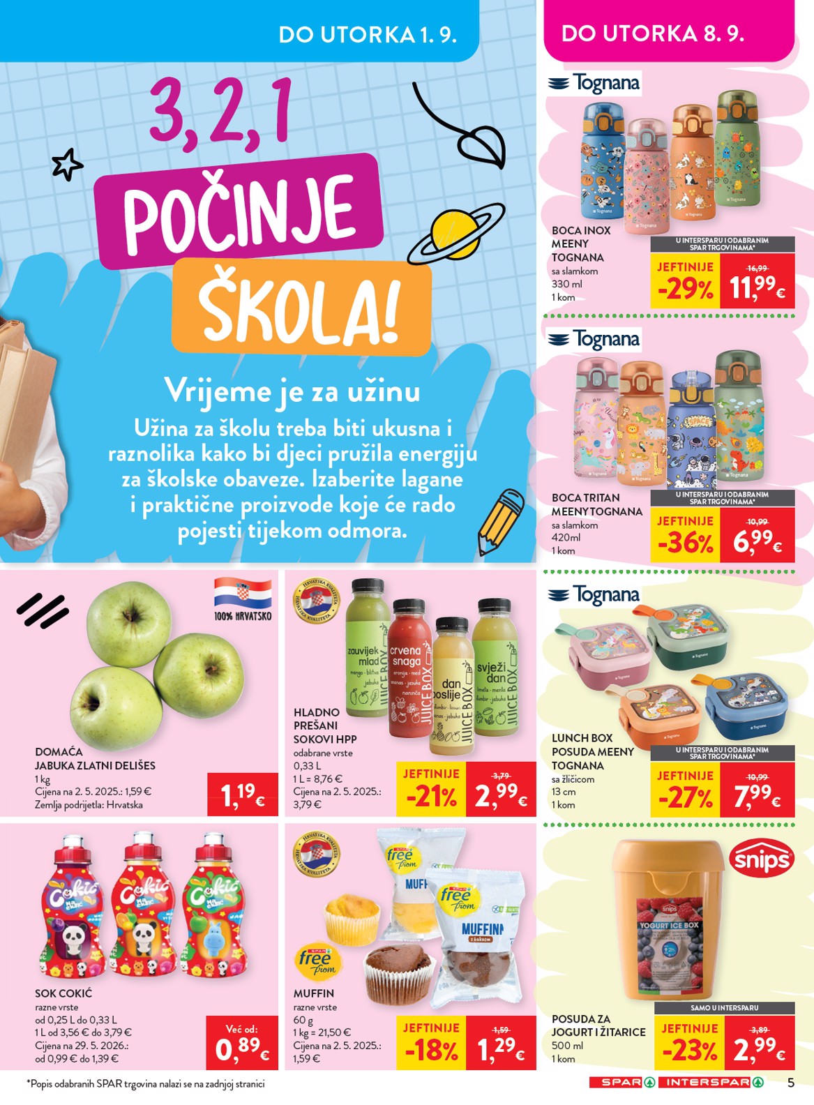 spar - Novi SPAR katalog od srijede, 26.08.2026 do utorka, 01.09.2026 - page: 5