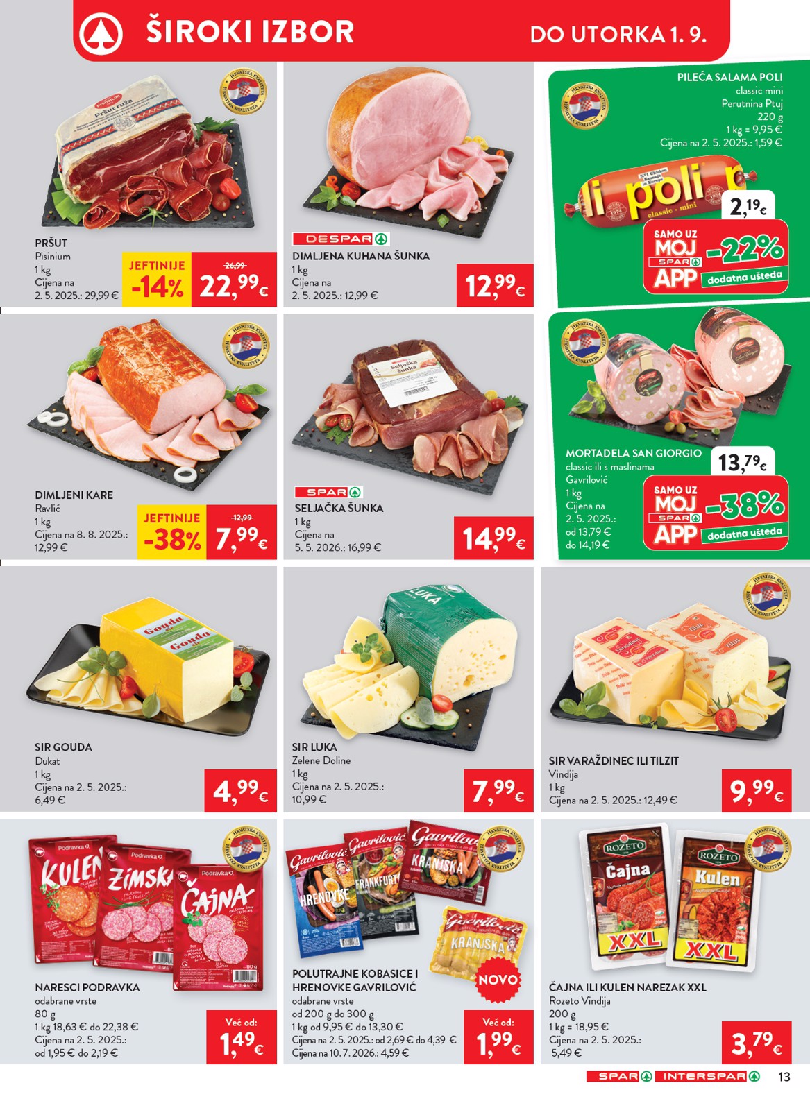 spar - Novi SPAR katalog od srijede, 26.08.2026 do utorka, 01.09.2026 - page: 19