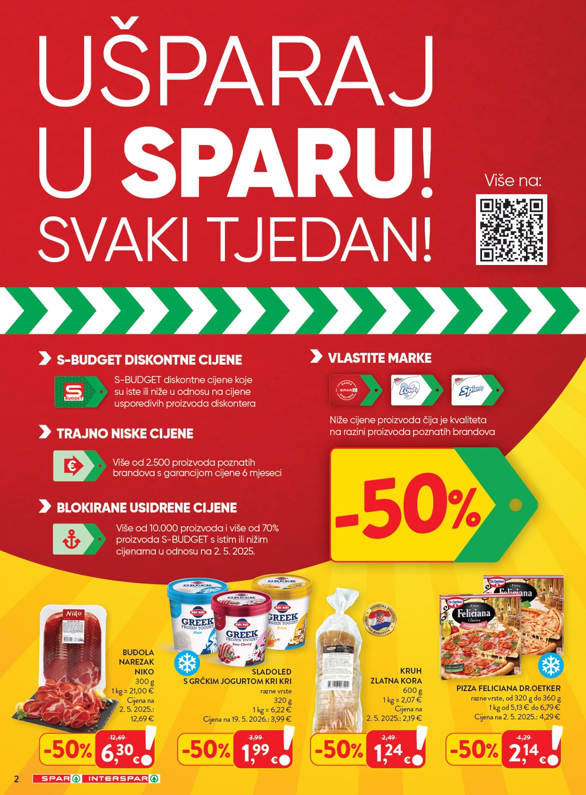 spar - Novi SPAR katalog od srijede, 26.08.2026 do utorka, 01.09.2026 - page: 2