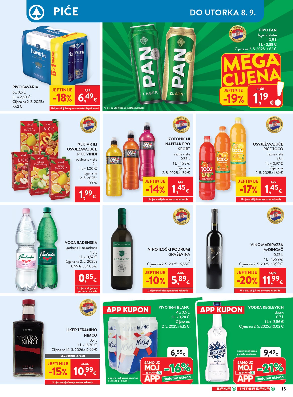 spar - Novi SPAR katalog od srijede, 02.09.2026 do utorka, 08.09.2026 - page: 21