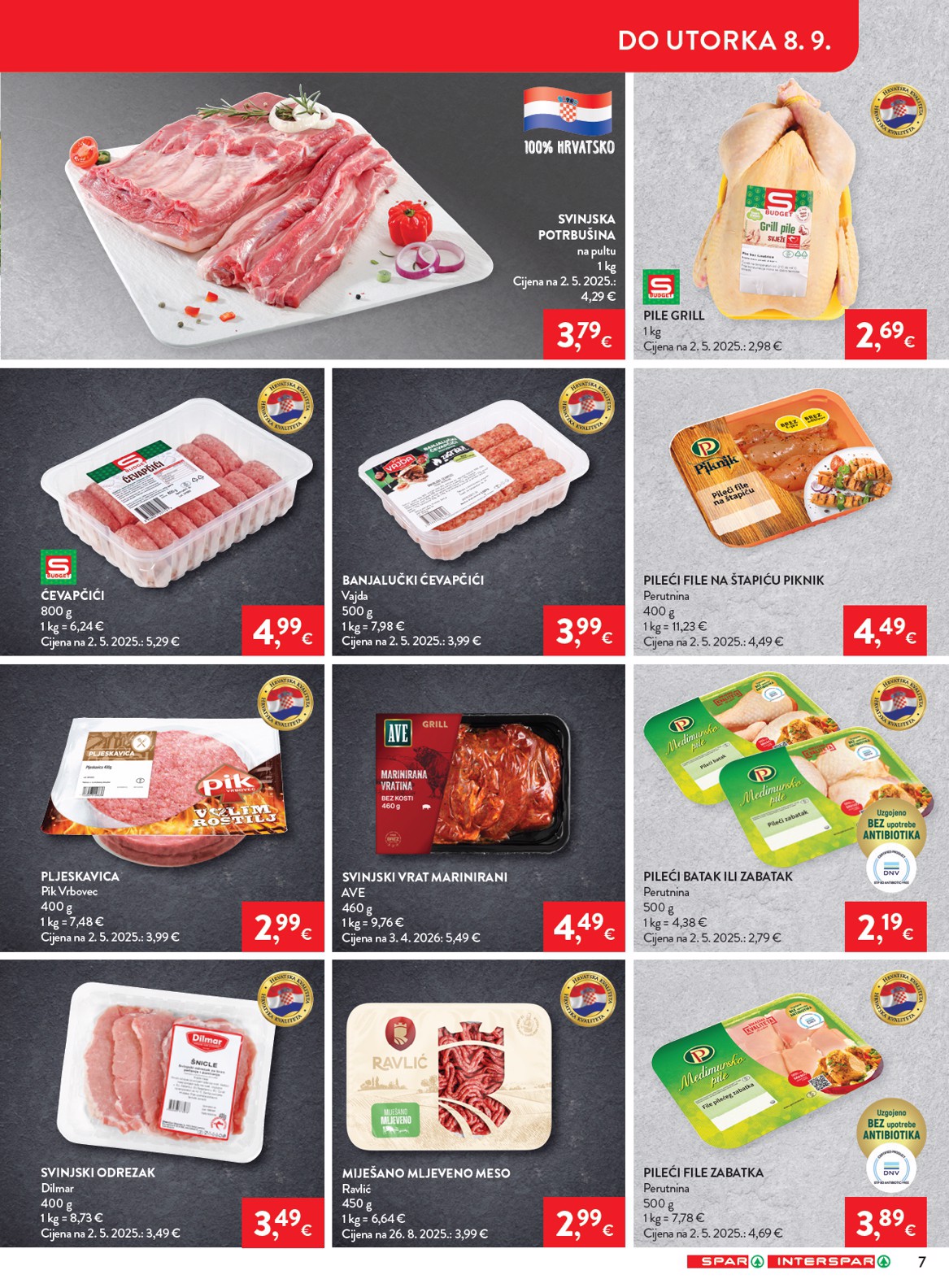 spar - Novi SPAR katalog od srijede, 02.09.2026 do utorka, 08.09.2026 - page: 9