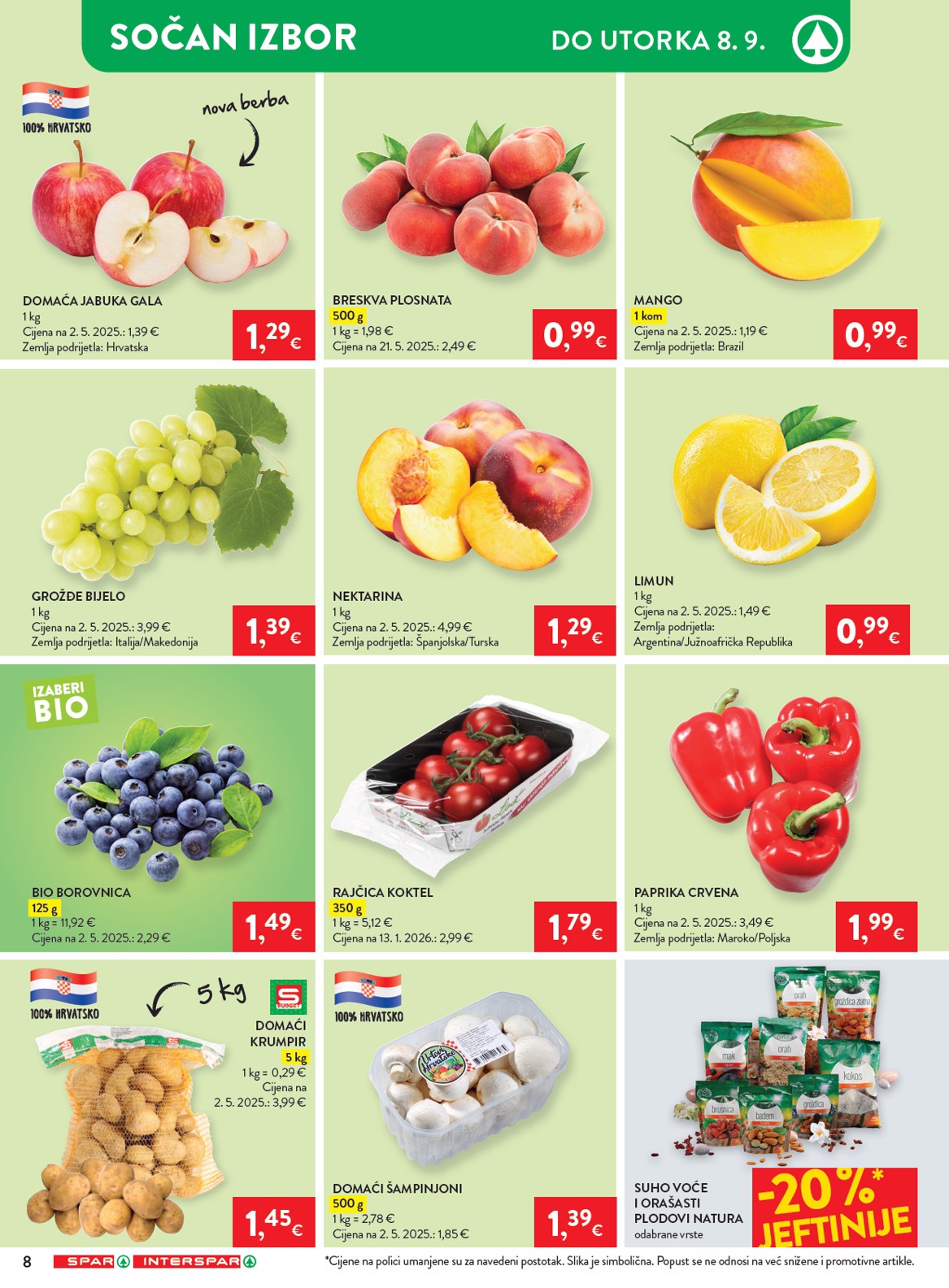 spar - Novi SPAR katalog od srijede, 02.09.2026 do utorka, 08.09.2026 - page: 10