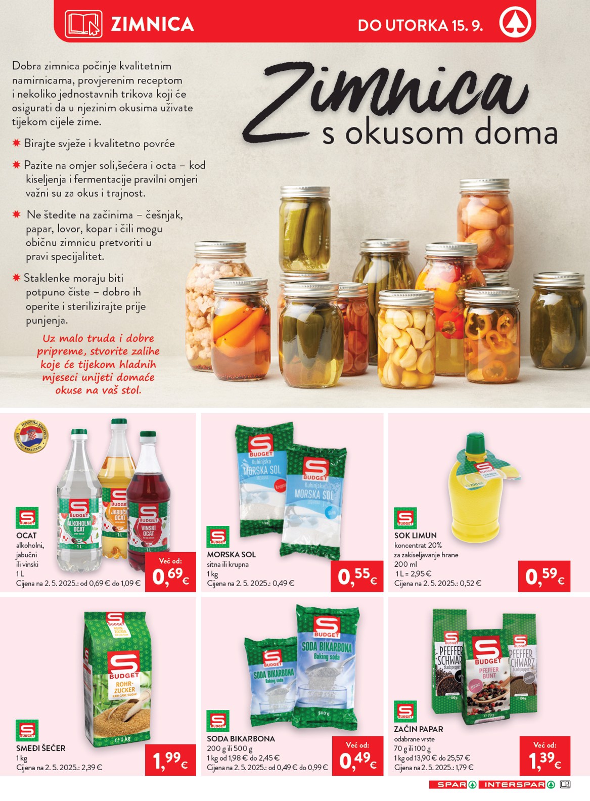spar - Novi SPAR katalog od srijede, 09.09.2026 do utorka, 15.09.2026 - page: 17