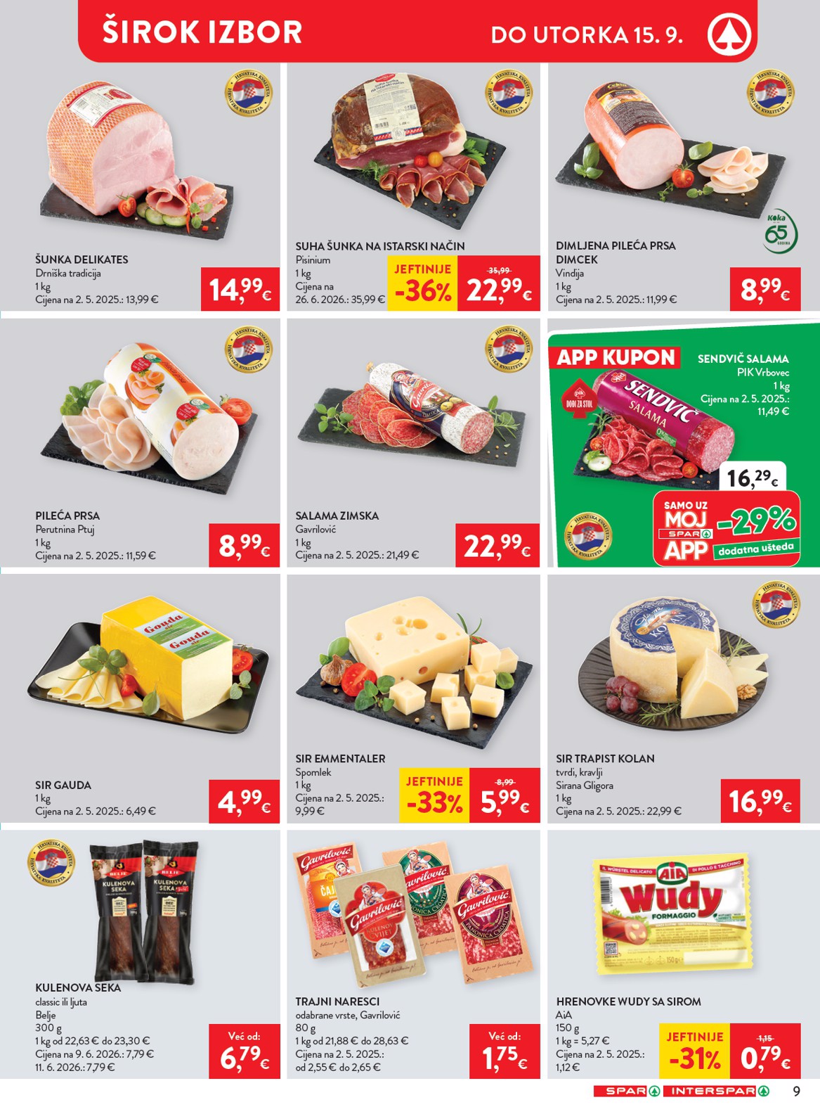 spar - Novi SPAR katalog od srijede, 09.09.2026 do utorka, 15.09.2026 - page: 11