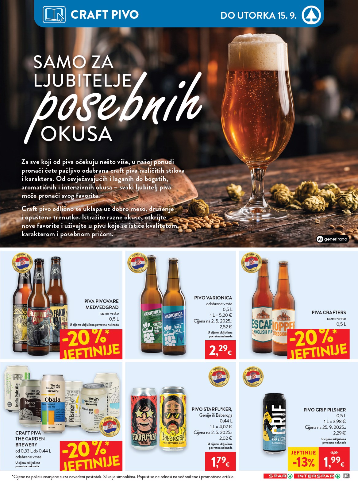 spar - Novi SPAR katalog od srijede, 09.09.2026 do utorka, 15.09.2026 - page: 22