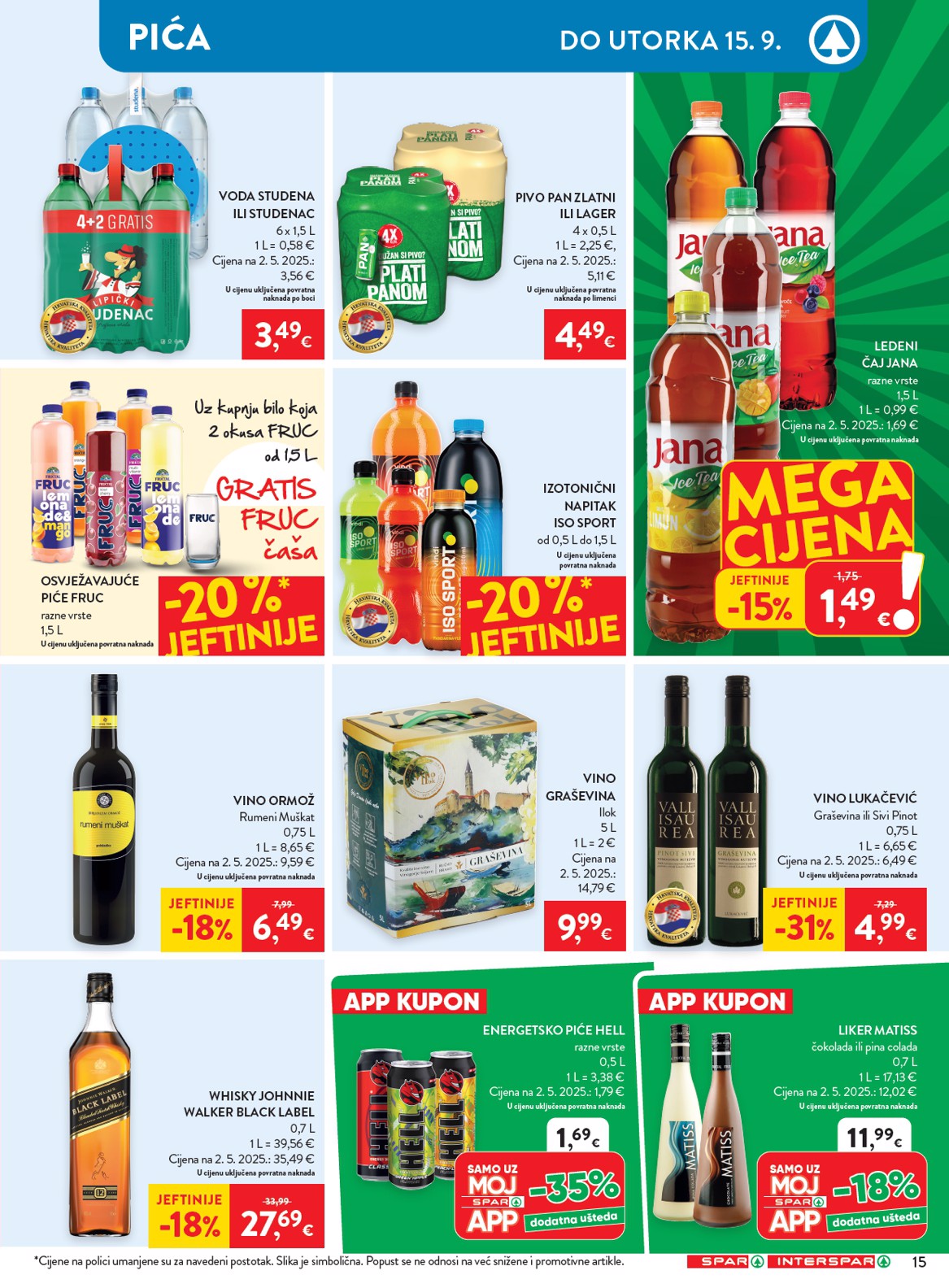 spar - Novi SPAR katalog od srijede, 09.09.2026 do utorka, 15.09.2026 - page: 23