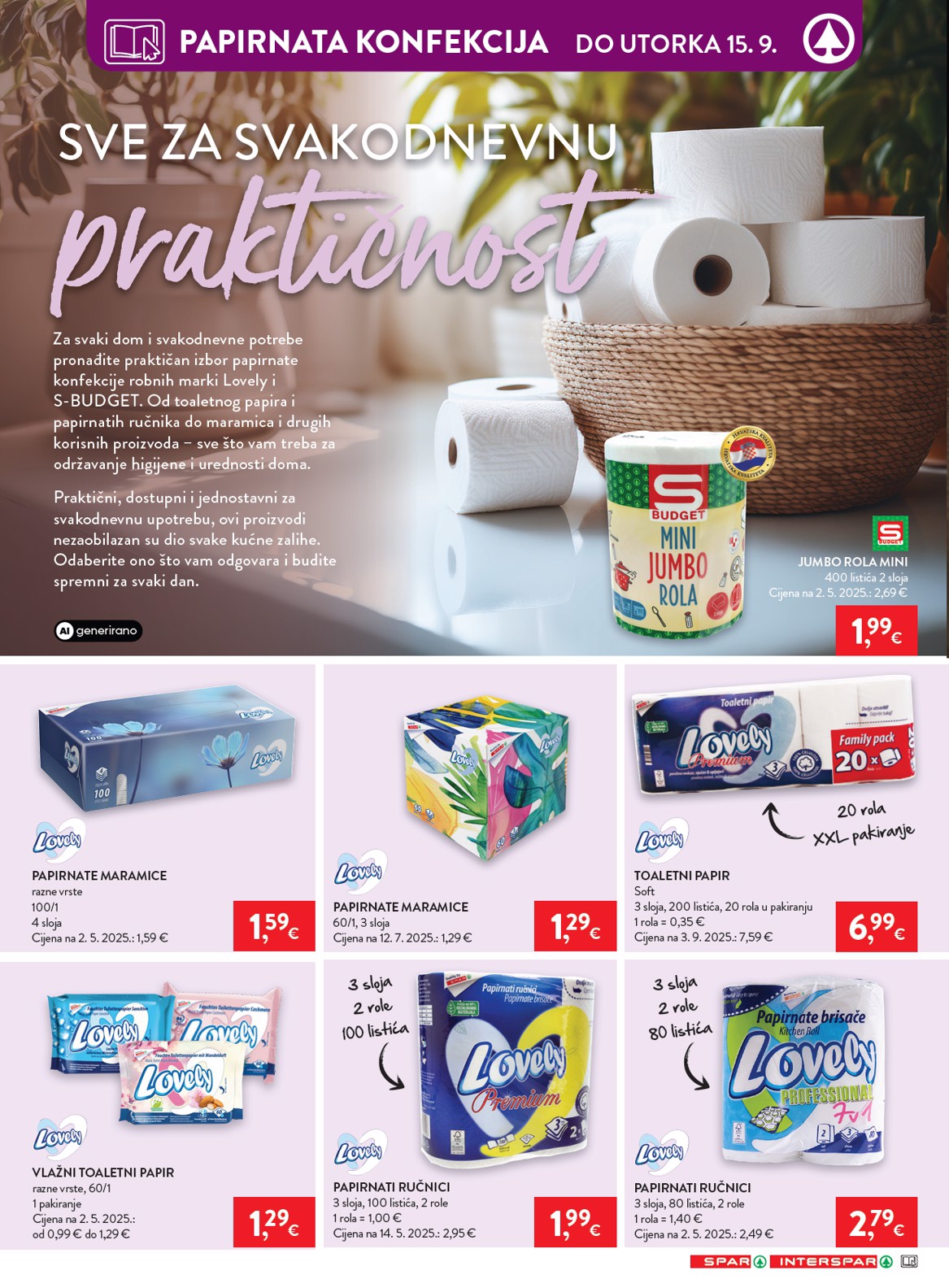spar - Novi SPAR katalog od srijede, 09.09.2026 do utorka, 15.09.2026 - page: 27