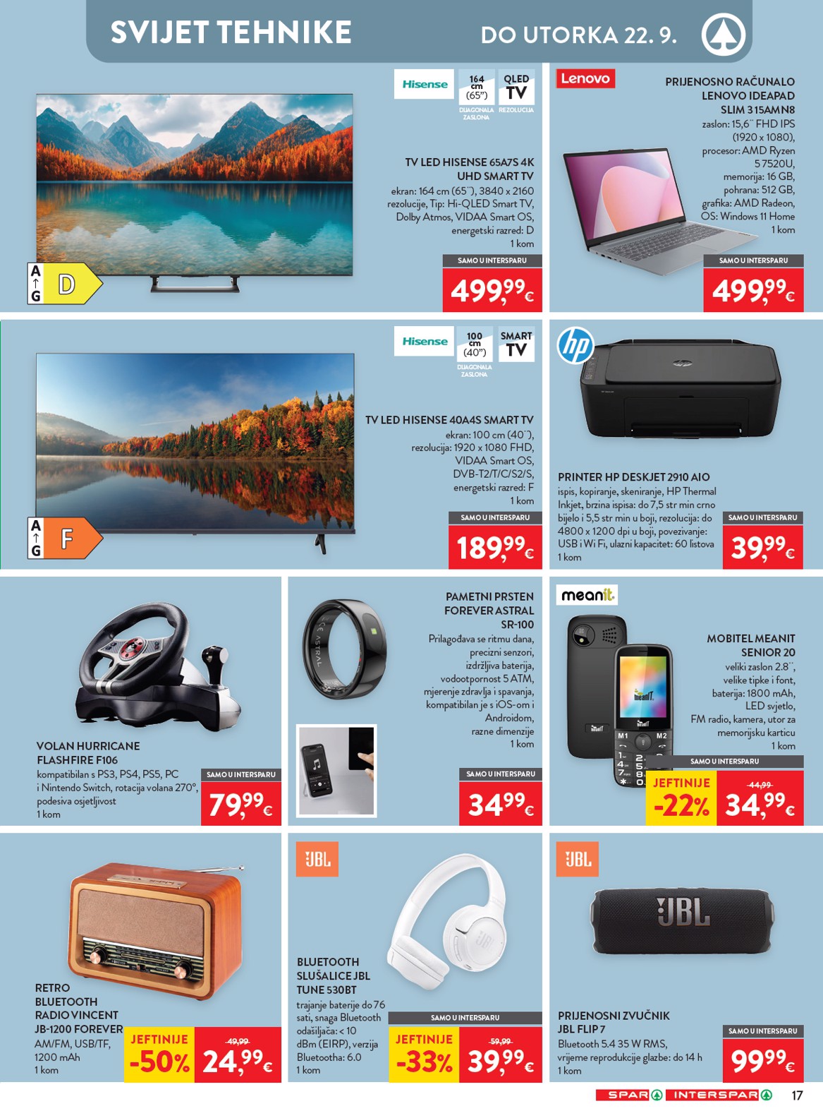 spar - Novi SPAR katalog od srijede, 09.09.2026 do utorka, 15.09.2026 - page: 30