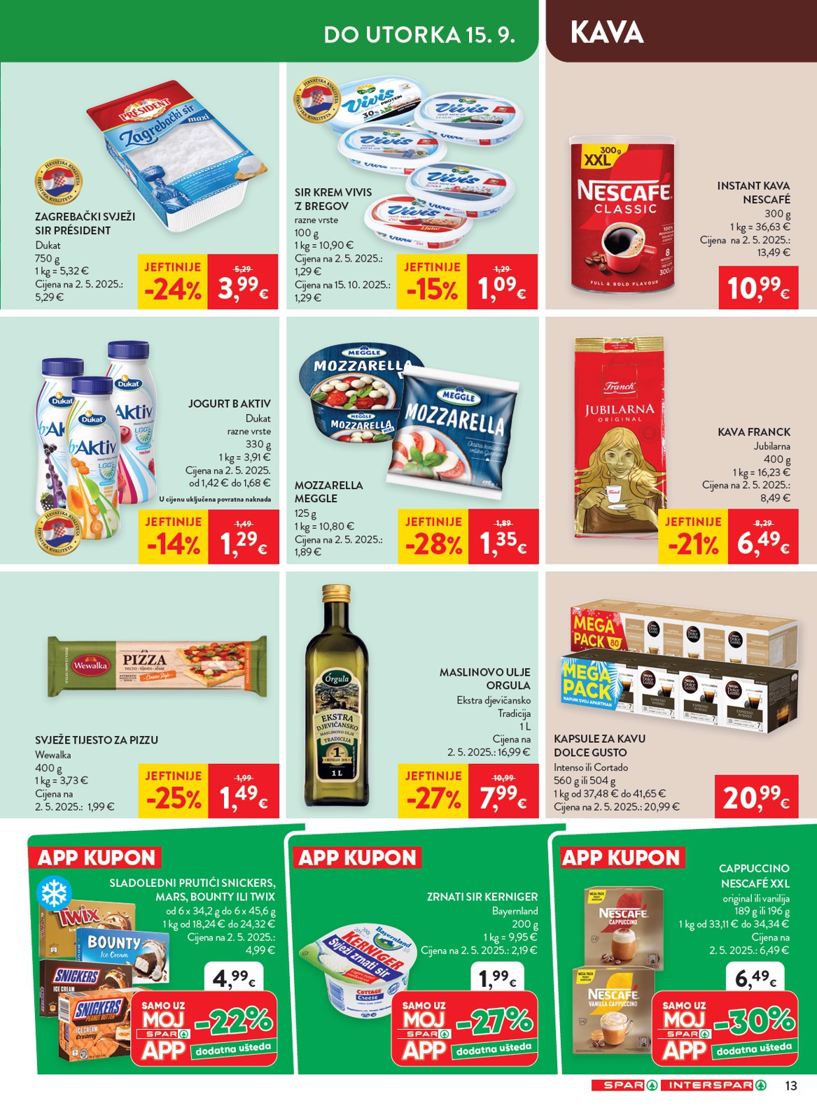 spar - Novi SPAR katalog od srijede, 09.09.2026 do utorka, 15.09.2026 - page: 19