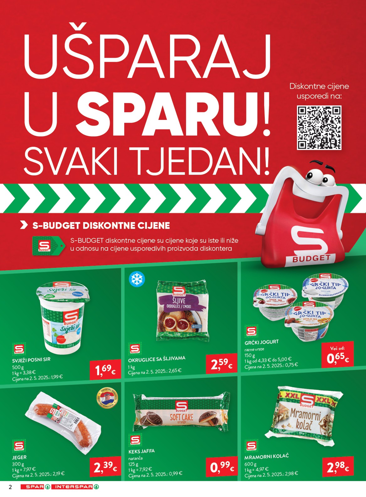 spar - Novi SPAR katalog od srijede, 16.09.2026 do utorka, 22.09.2026 - page: 2