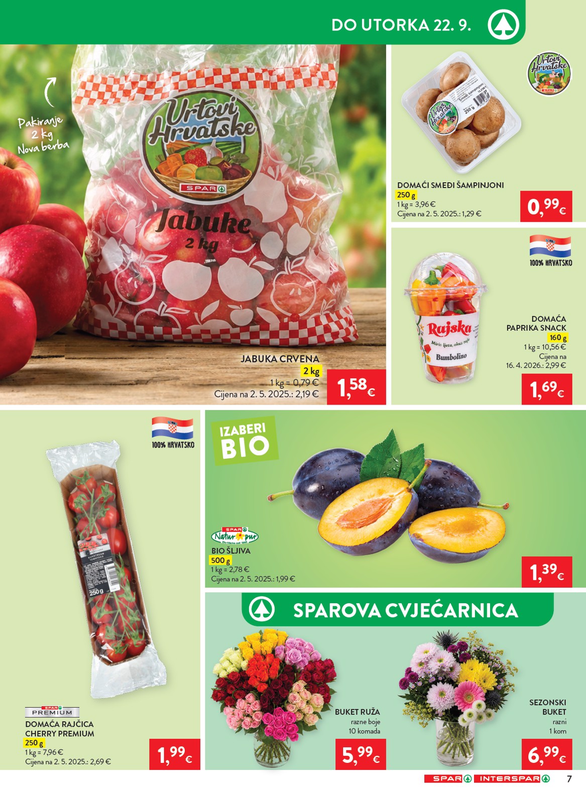 spar - Novi SPAR katalog od srijede, 16.09.2026 do utorka, 22.09.2026 - page: 7