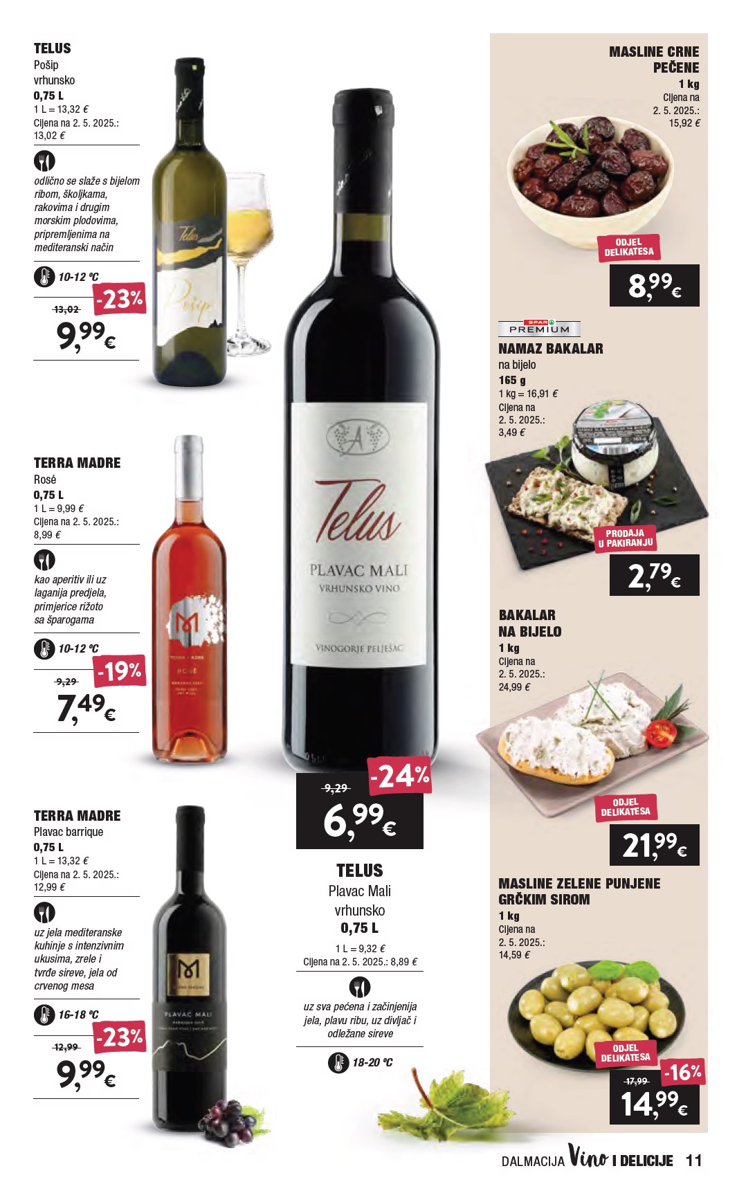spar - Aktualni katalog SPAR - Katalog Vino od srijede, 16.09.2026 do utorka, 06.10.2026 - page: 11
