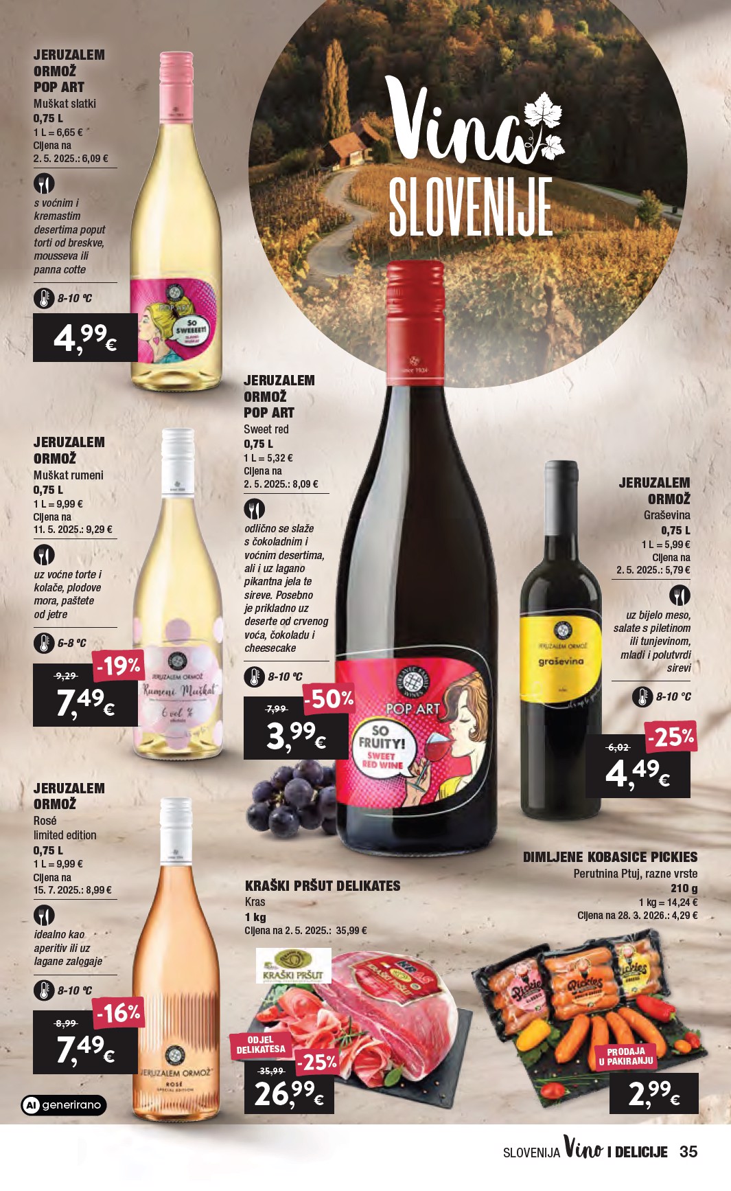 spar - Aktualni katalog SPAR - Katalog Vino od srijede, 16.09.2026 do utorka, 06.10.2026 - page: 35