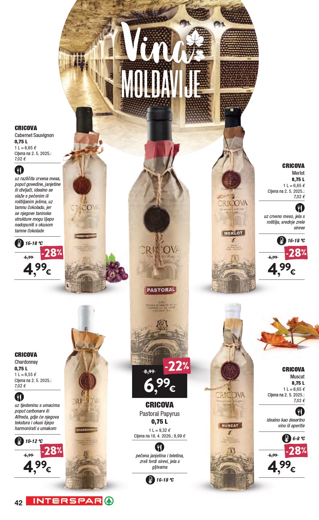 spar - Aktualni katalog SPAR - Katalog Vino od srijede, 16.09.2026 do utorka, 06.10.2026 - page: 42