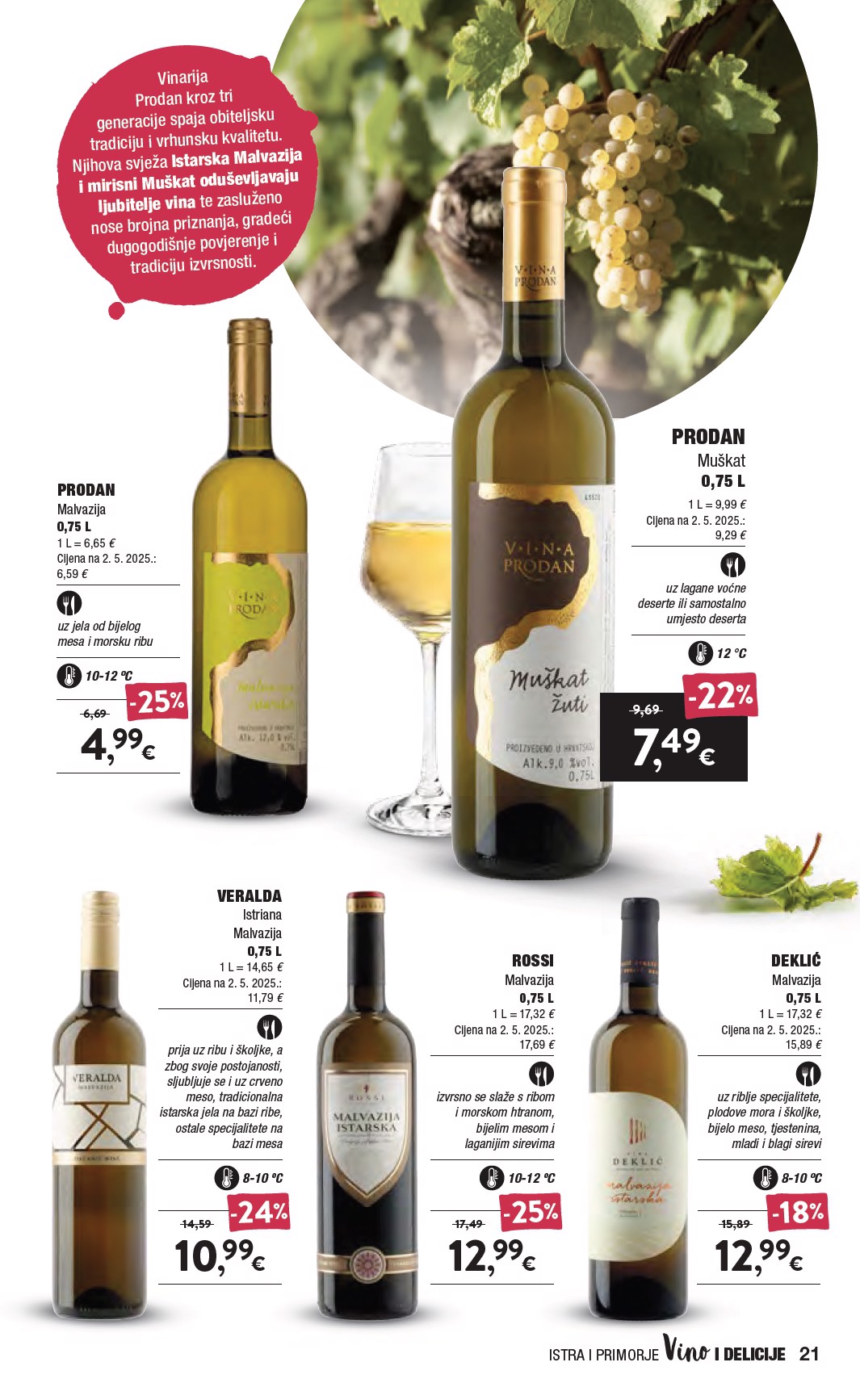 spar - Aktualni katalog SPAR - Katalog Vino od srijede, 16.09.2026 do utorka, 06.10.2026 - page: 21