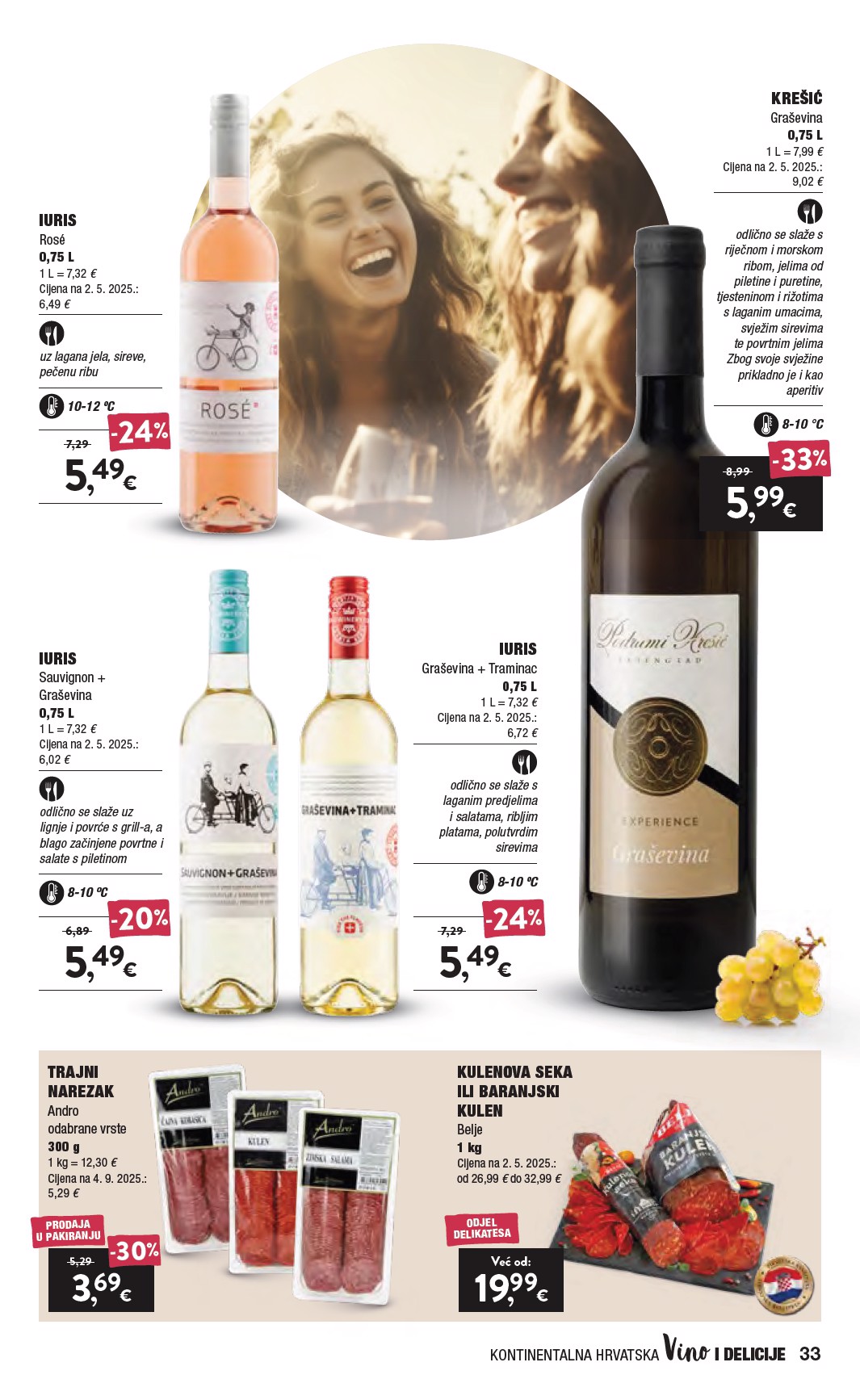 spar - Aktualni katalog SPAR - Katalog Vino od srijede, 16.09.2026 do utorka, 06.10.2026 - page: 33