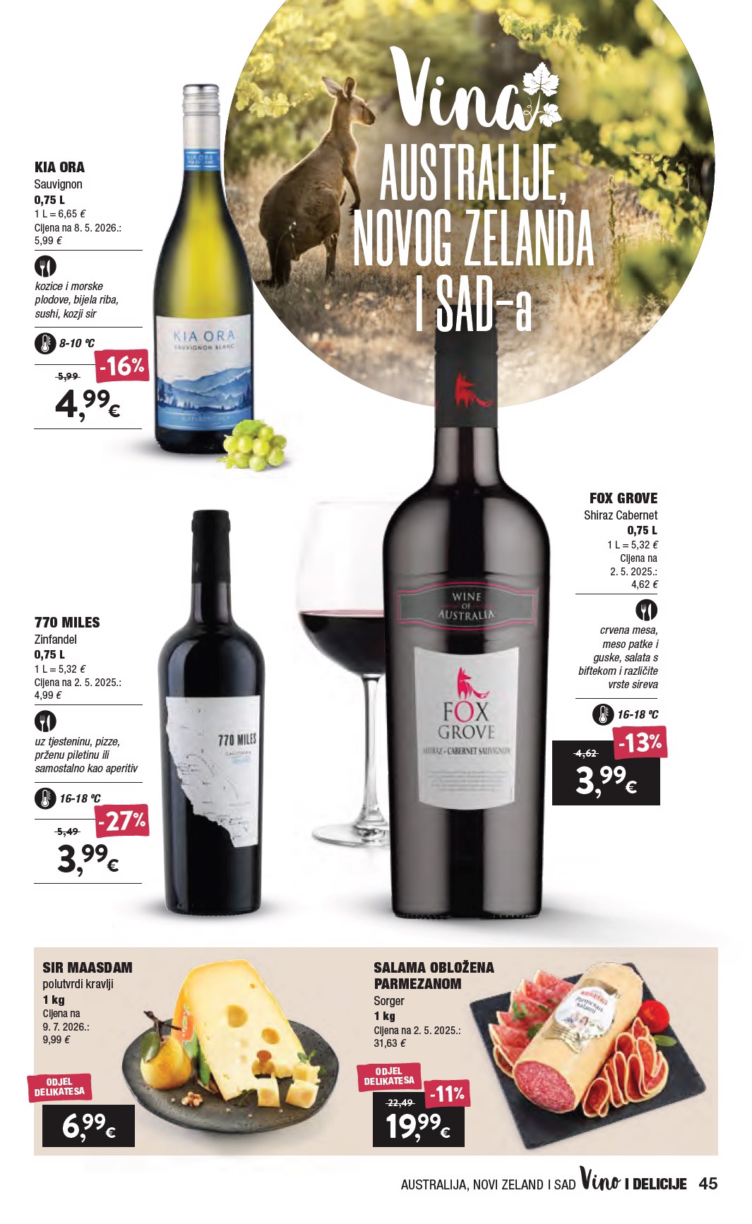 spar - Aktualni katalog SPAR - Katalog Vino od srijede, 16.09.2026 do utorka, 06.10.2026 - page: 45