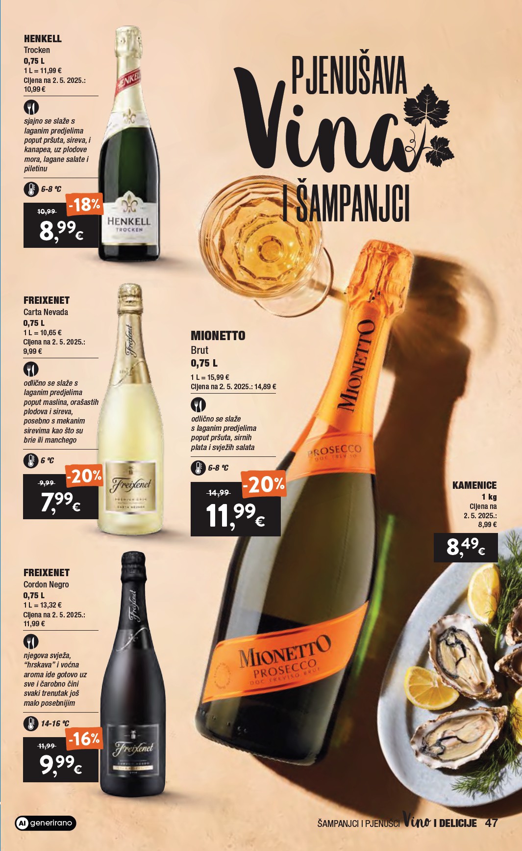 spar - Aktualni katalog SPAR - Katalog Vino od srijede, 16.09.2026 do utorka, 06.10.2026 - page: 47