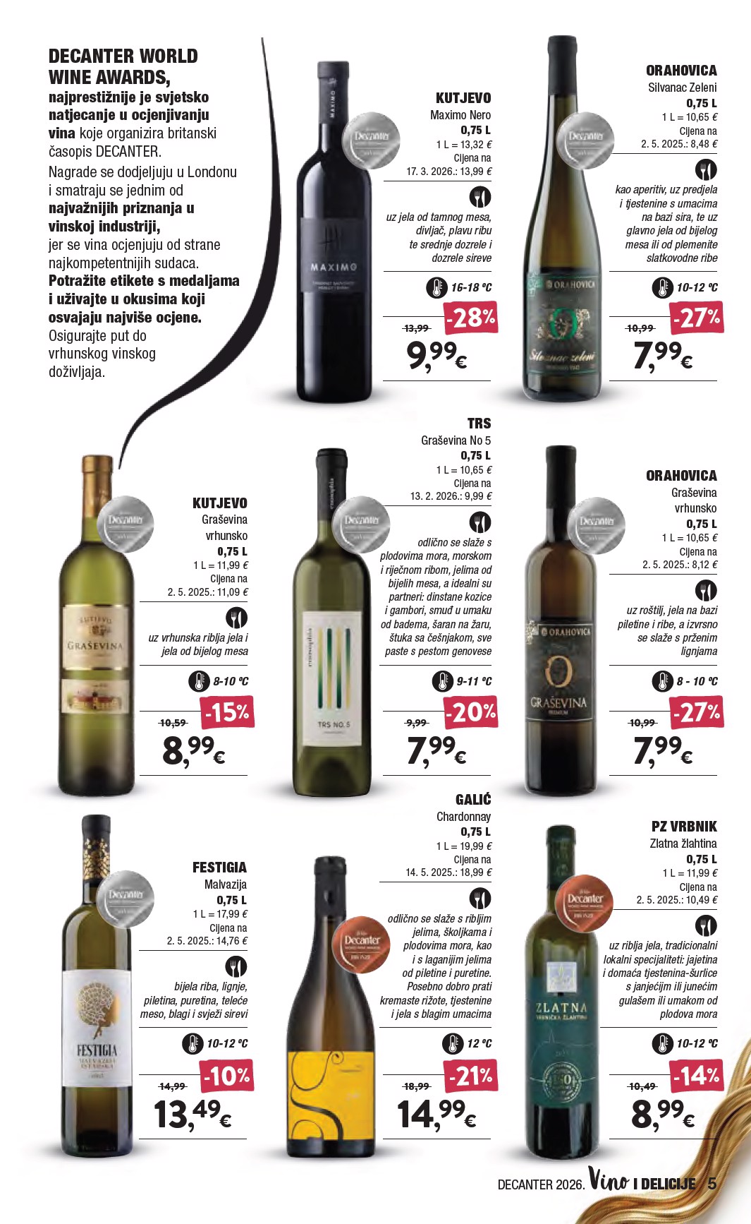 spar - Aktualni katalog SPAR - Katalog Vino od srijede, 16.09.2026 do utorka, 06.10.2026 - page: 5