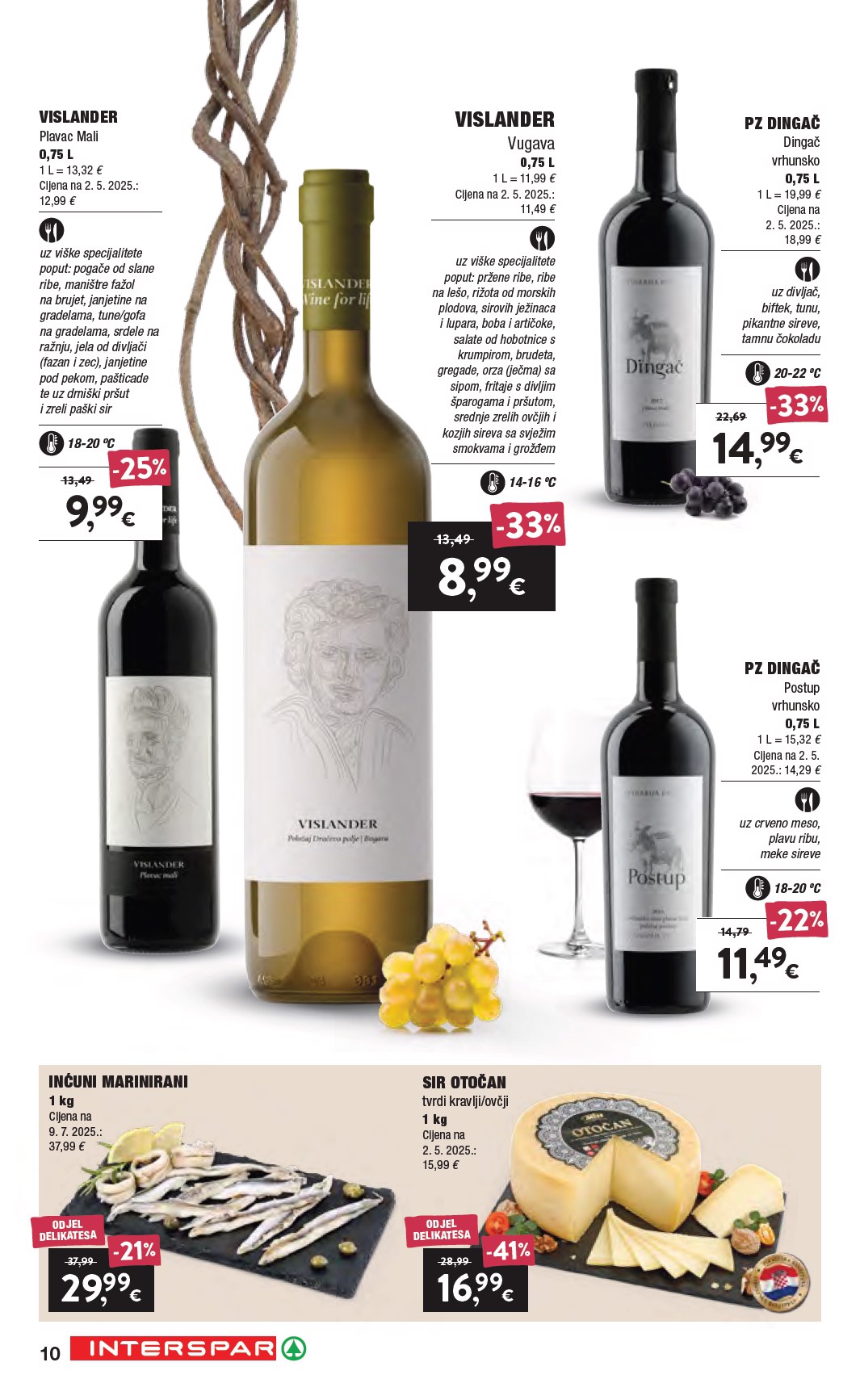 spar - Aktualni katalog SPAR - Katalog Vino od srijede, 16.09.2026 do utorka, 06.10.2026 - page: 10