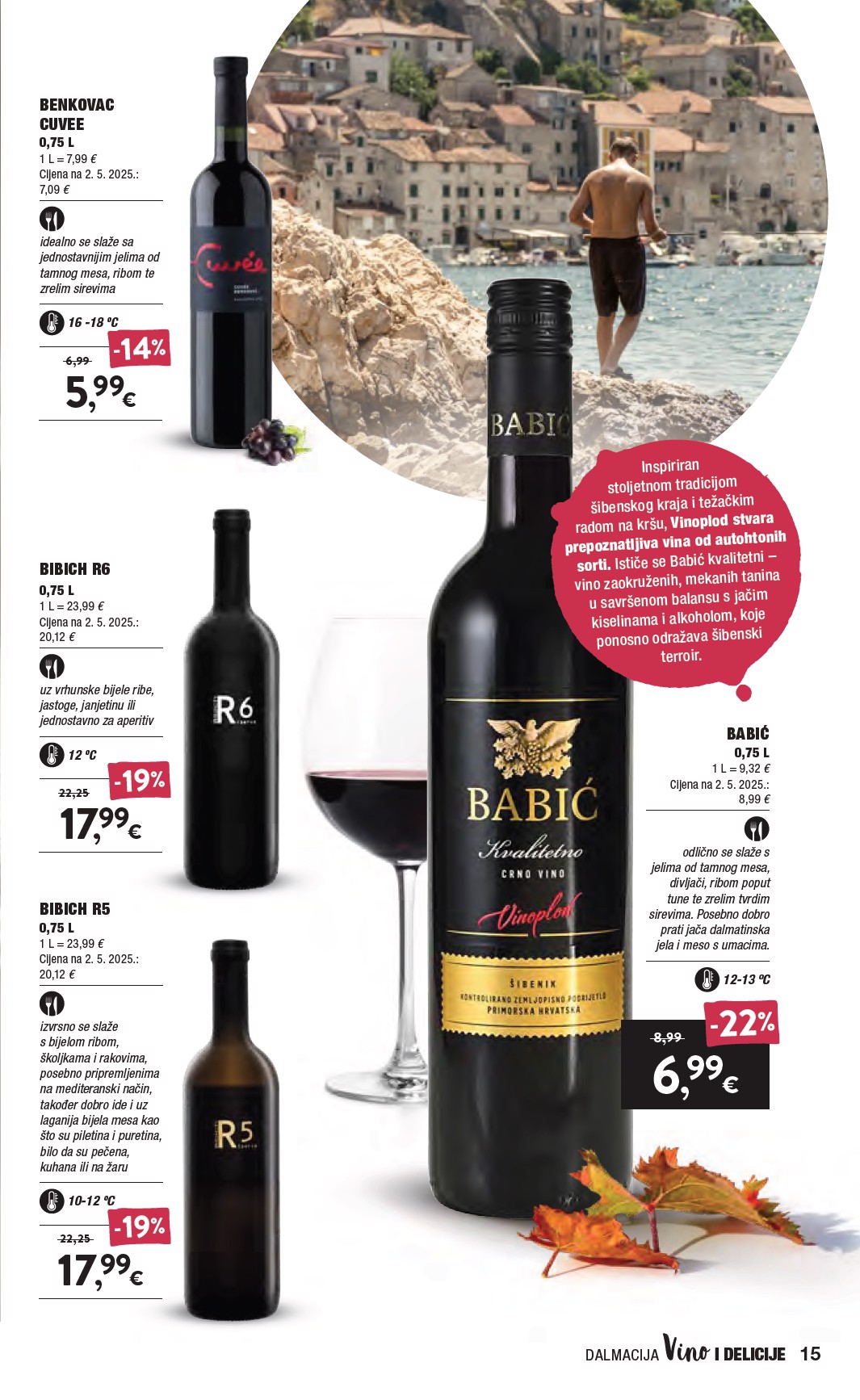 spar - Aktualni katalog SPAR - Katalog Vino od srijede, 16.09.2026 do utorka, 06.10.2026 - page: 15