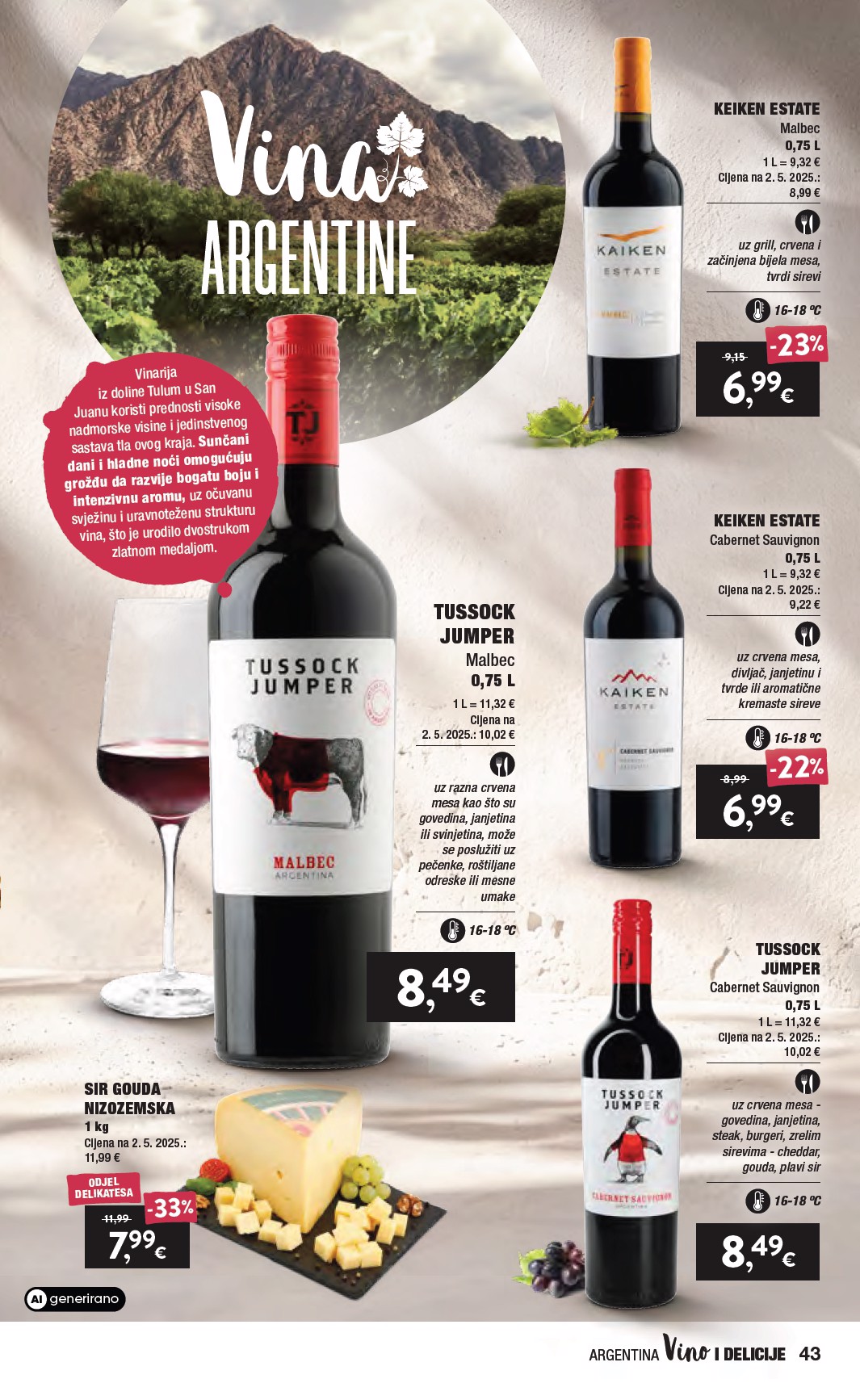 spar - Aktualni katalog SPAR - Katalog Vino od srijede, 16.09.2026 do utorka, 06.10.2026 - page: 43