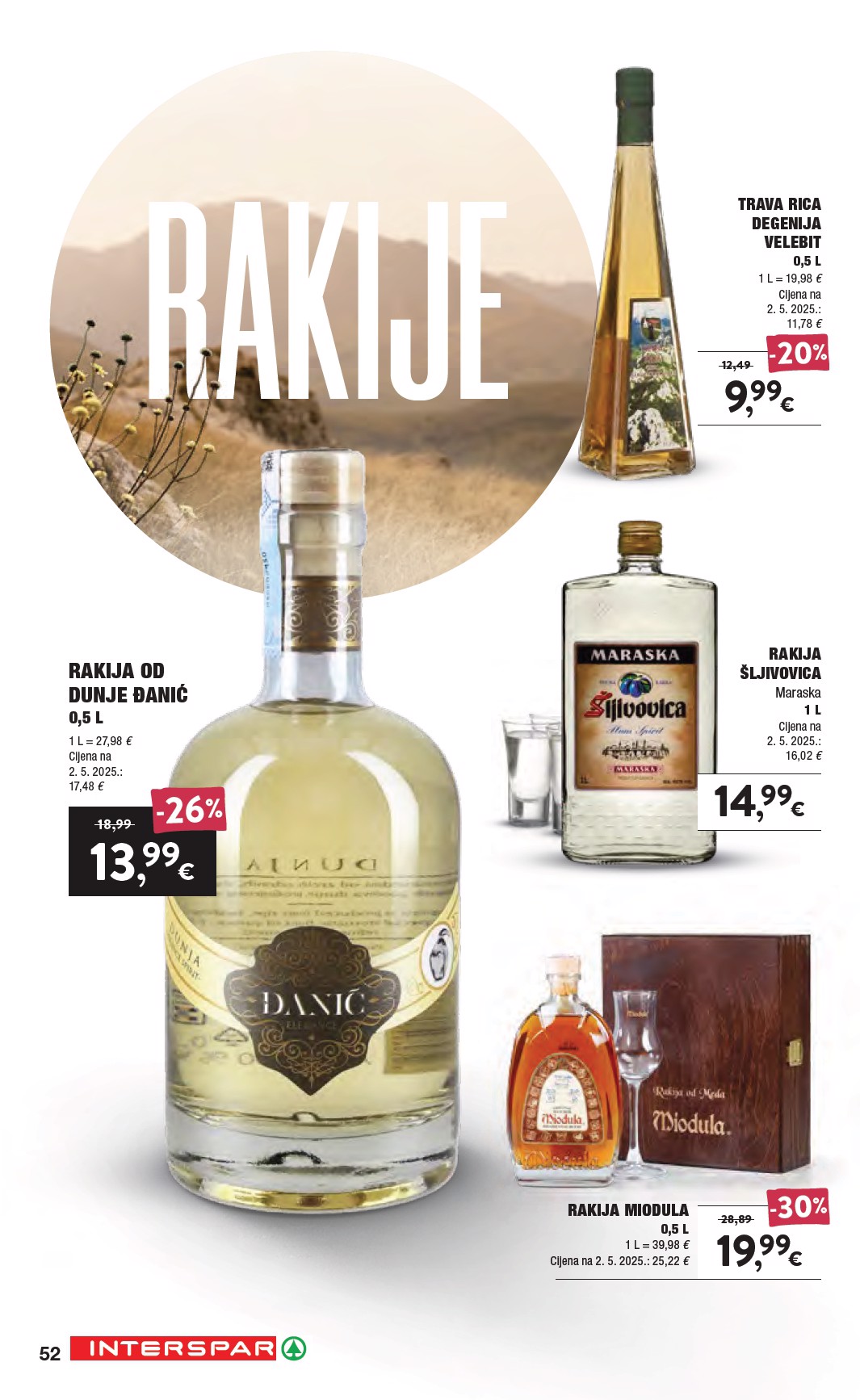 spar - Aktualni katalog SPAR - Katalog Vino od srijede, 16.09.2026 do utorka, 06.10.2026 - page: 52