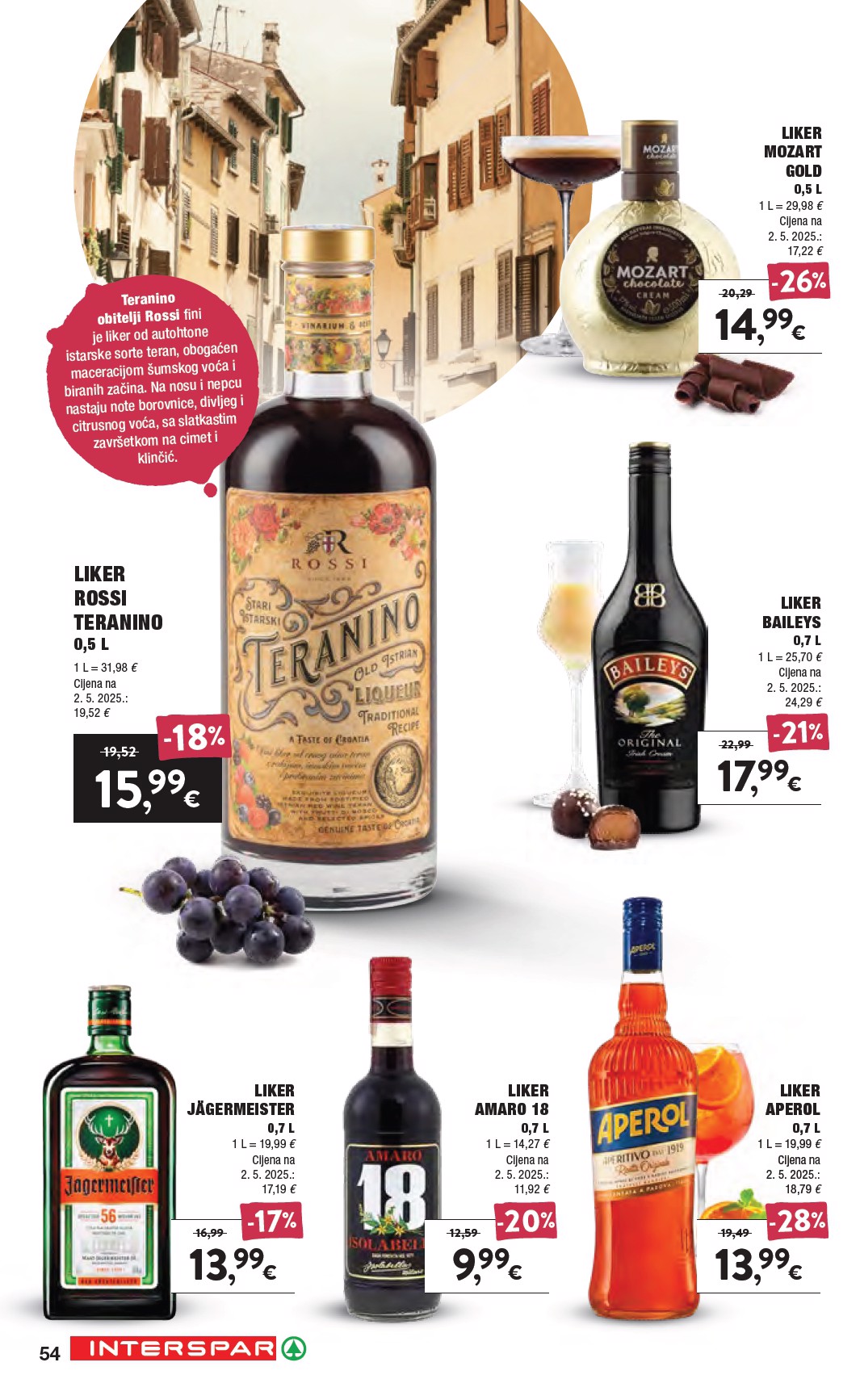 spar - Aktualni katalog SPAR - Katalog Vino od srijede, 16.09.2026 do utorka, 06.10.2026 - page: 54